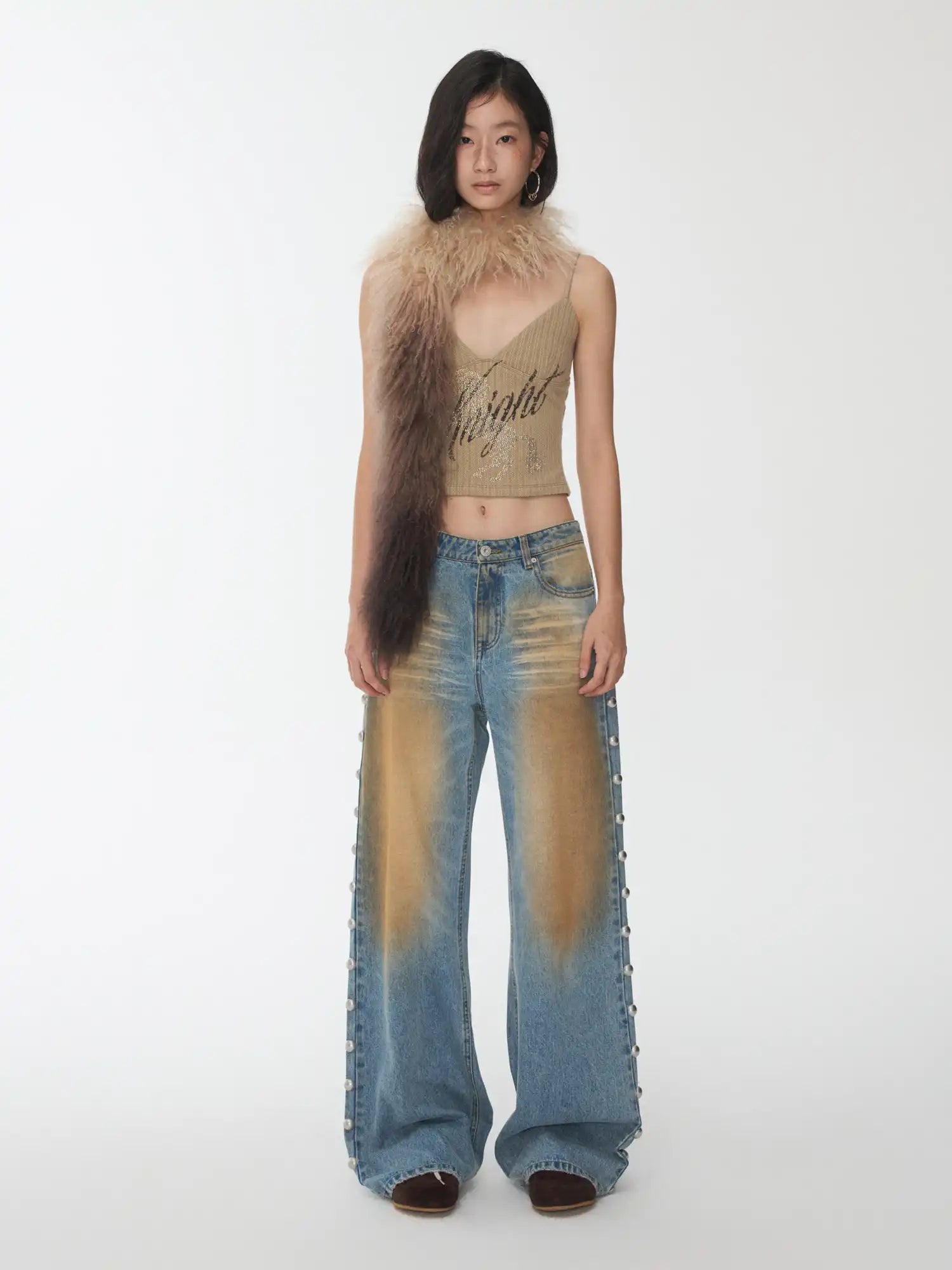 1Jinn Studio Rhinestone Knight Tank | Canton Collective