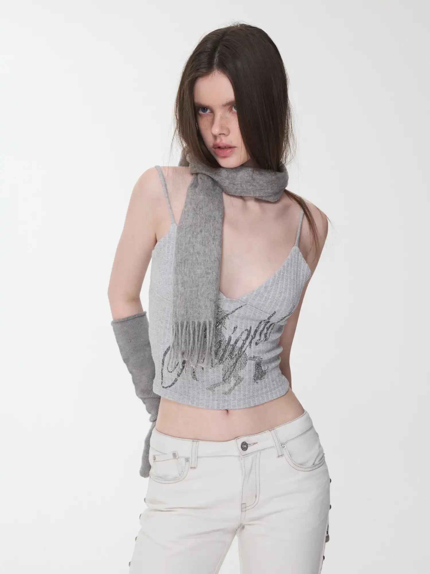 1Jinn Studio Rhinestone Knight Tank | Canton Collective