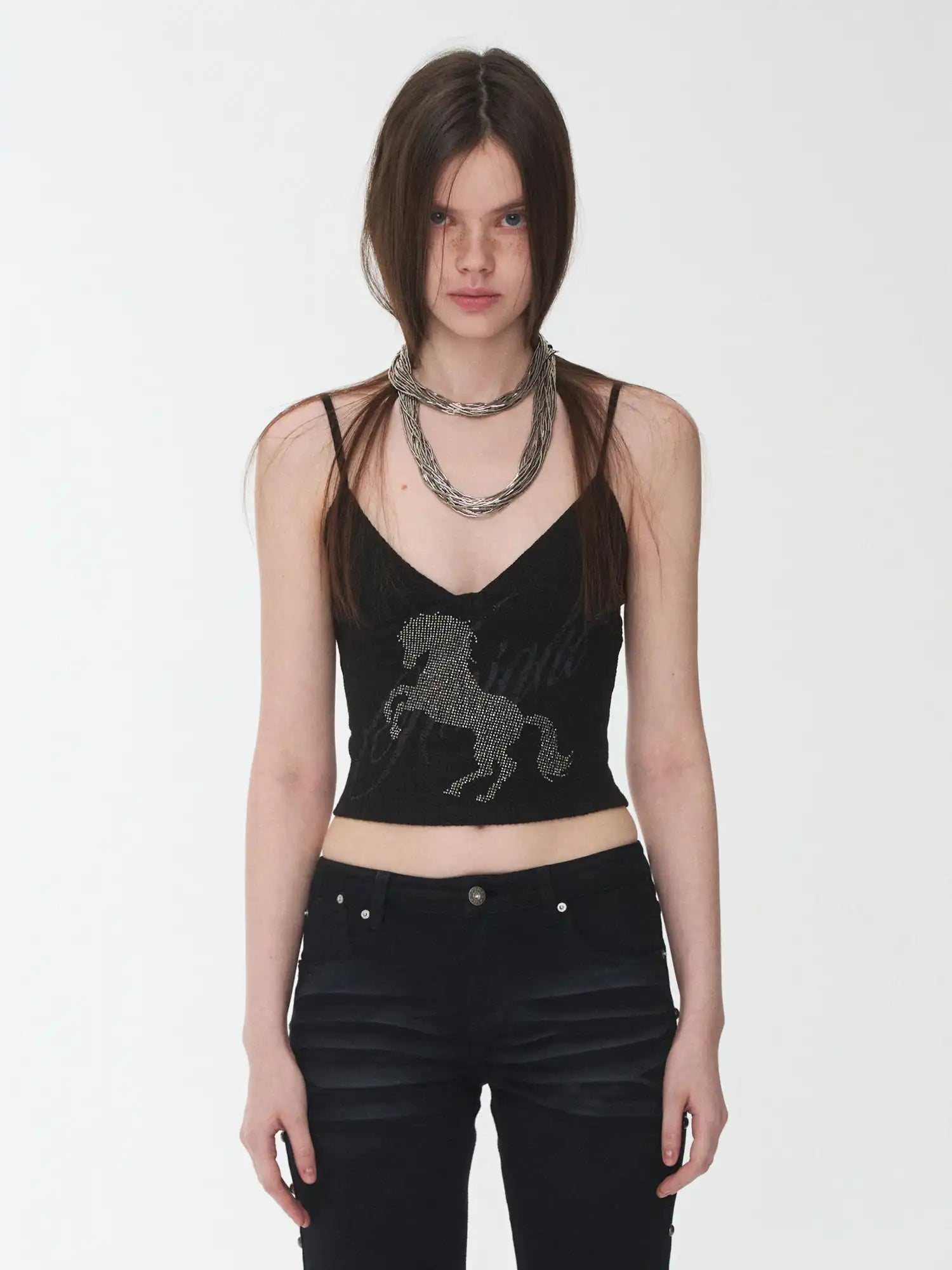 1Jinn Studio Rhinestone Knight Tank | Canton Collective