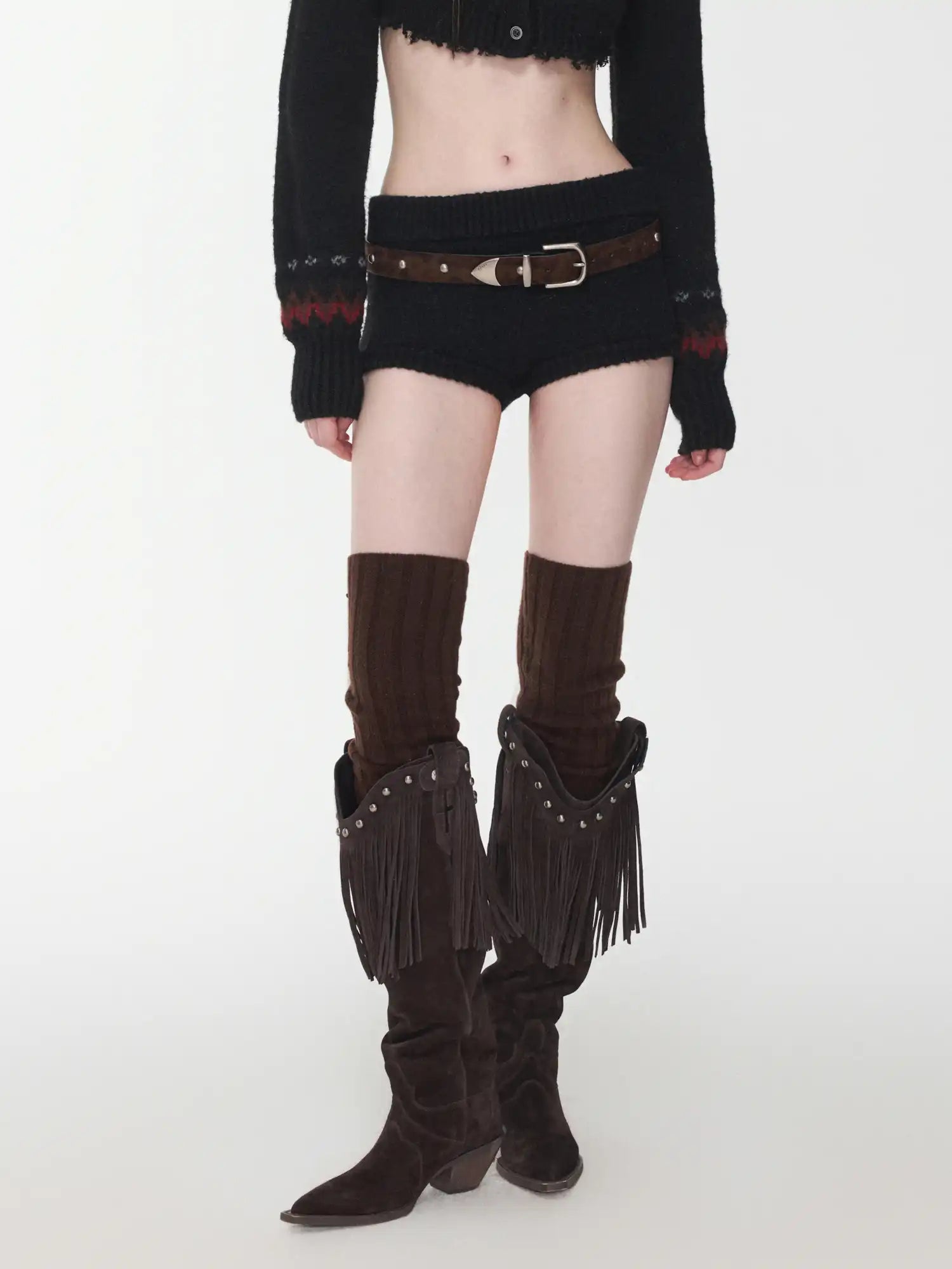 1Jinn Studio Ribbed Waist Knit Shorts | Canton Collective