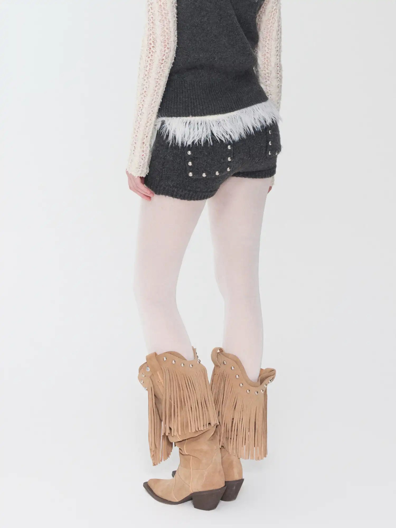 1Jinn Studio Ribbed Waist Knit Shorts | Canton Collective