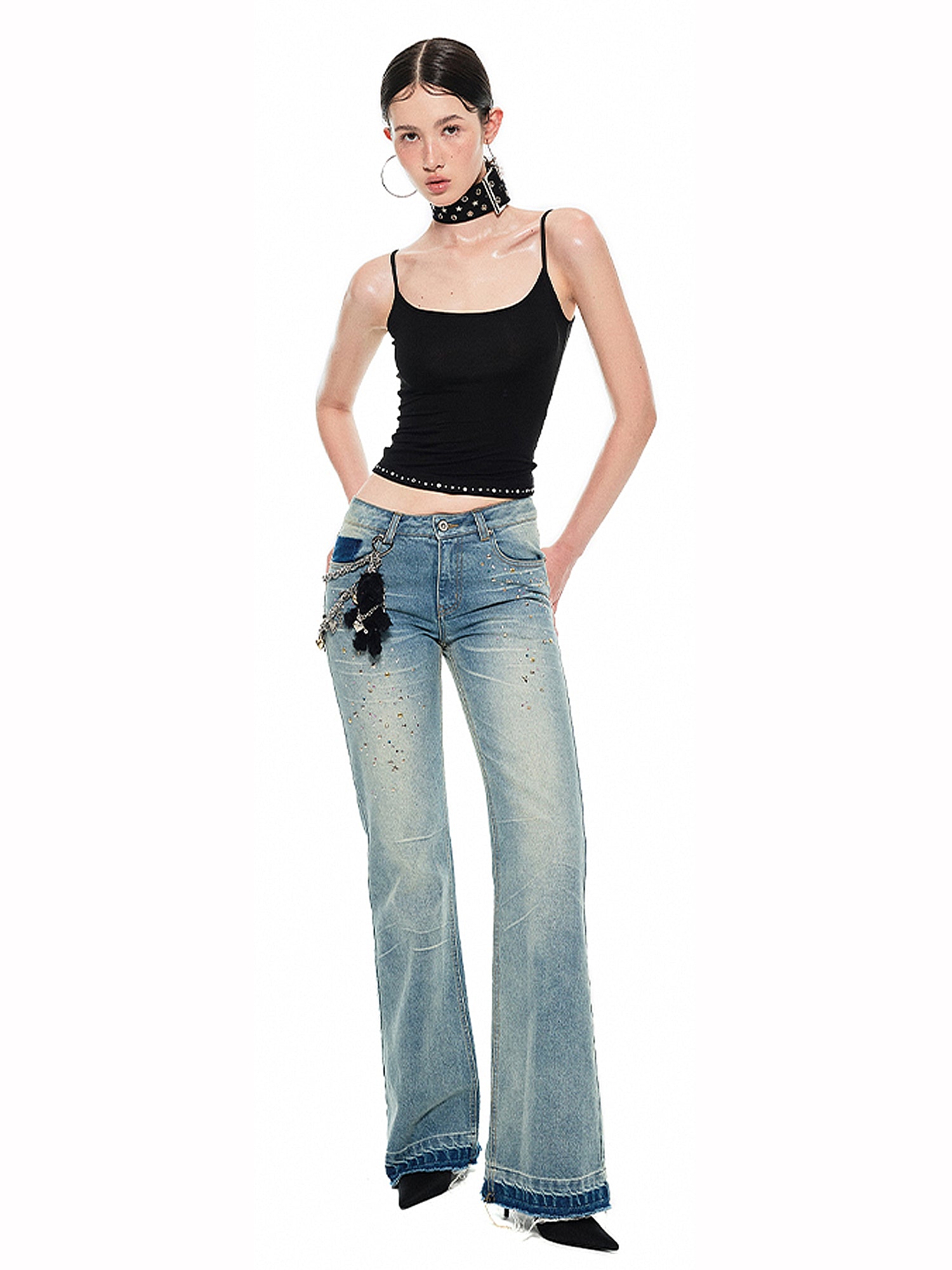 1JINN Studio Rockstar-Inspired Studded Tank | Canton Collective