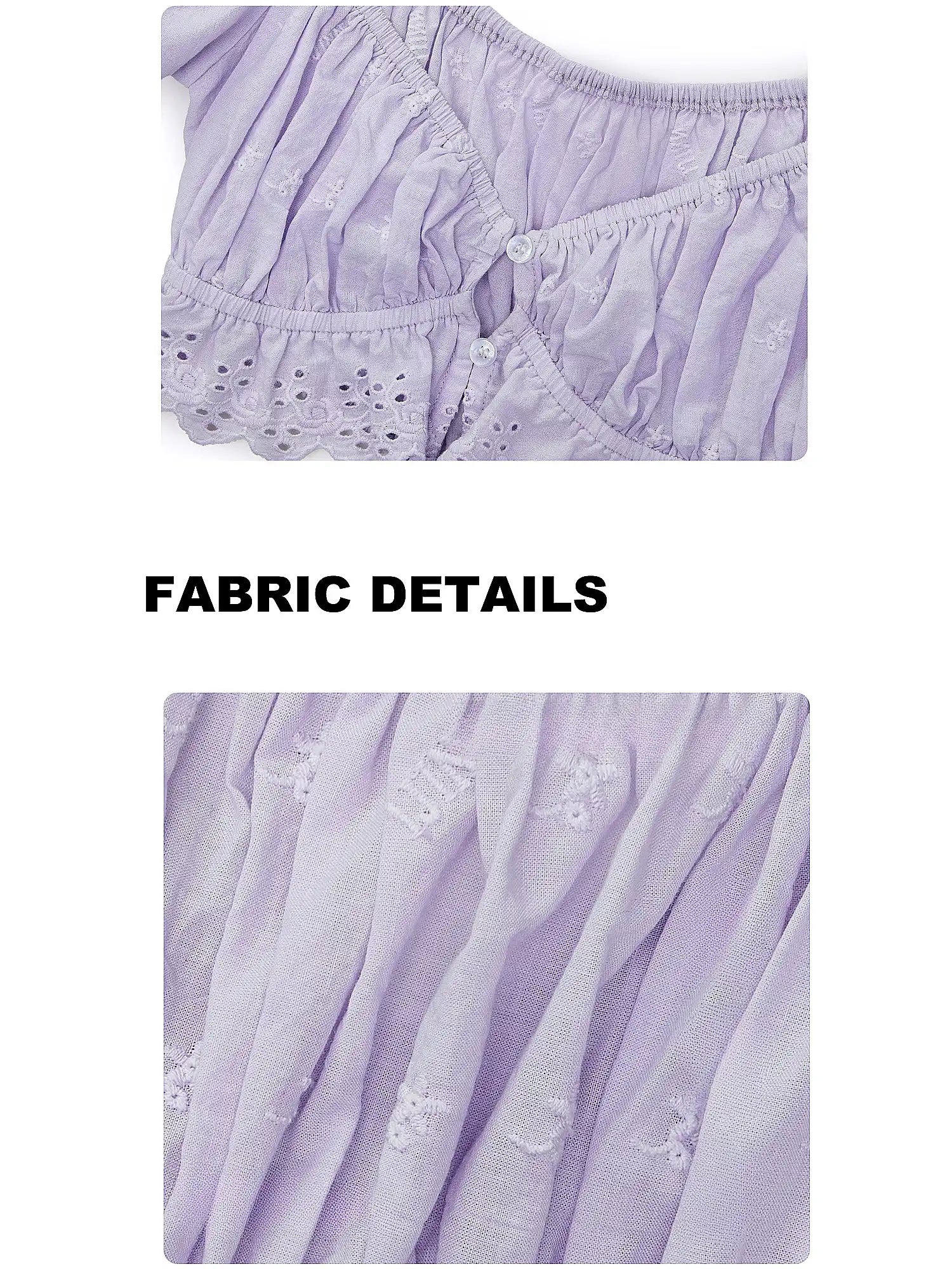1Jinn Studio Rose Jacquard Puff Sleeve Crop Top | Canton Collective