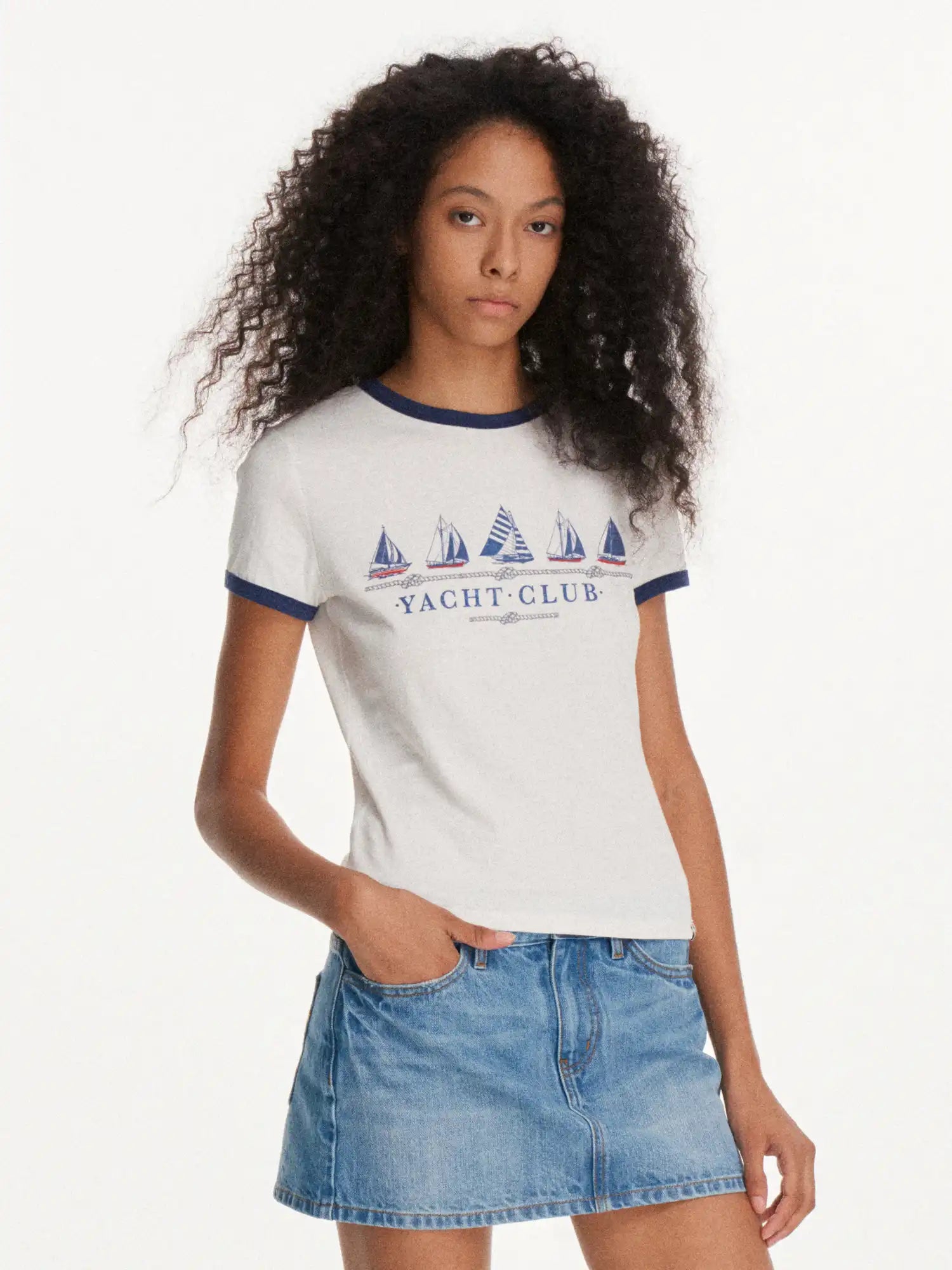 First Floor San Diego Vintage Ringer Graphic Tee | Canton Collective