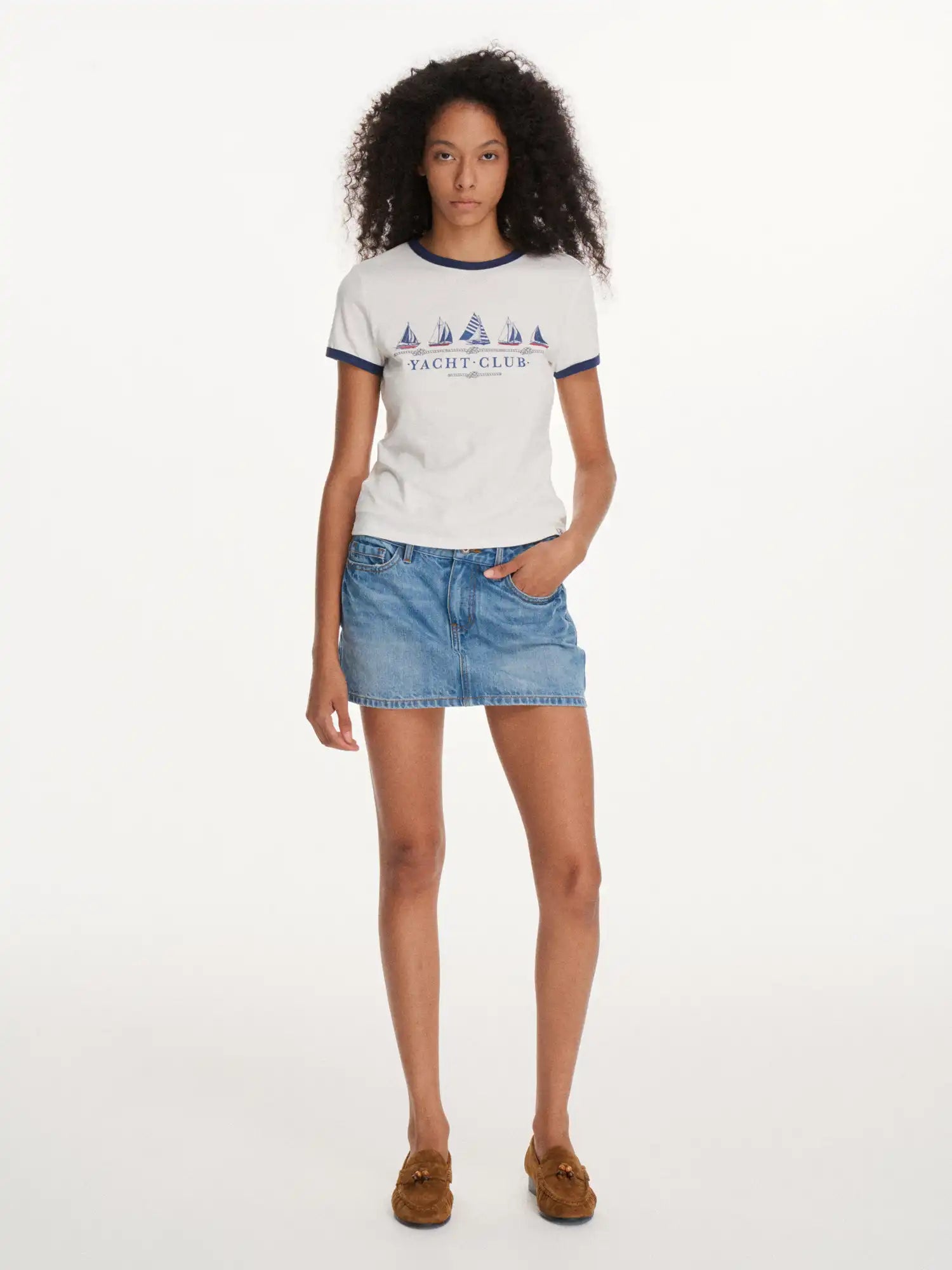 First Floor San Diego Vintage Ringer Graphic Tee | Canton Collective