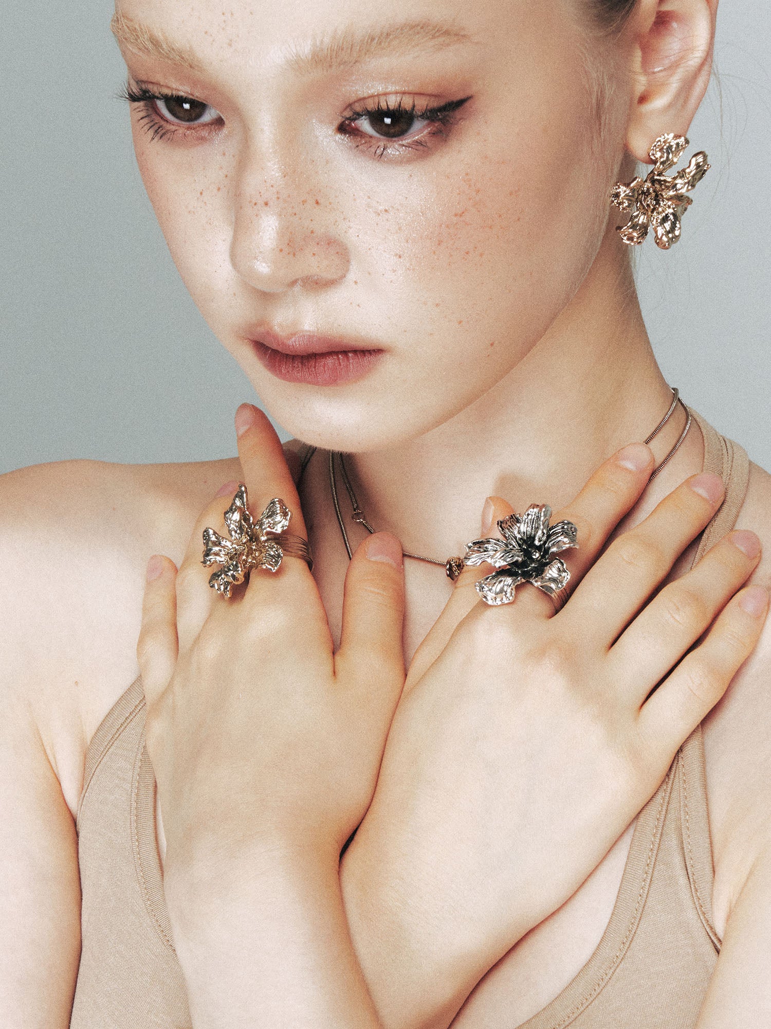1Jinn M2M Sculpted Bloom Ring | Canton Collective