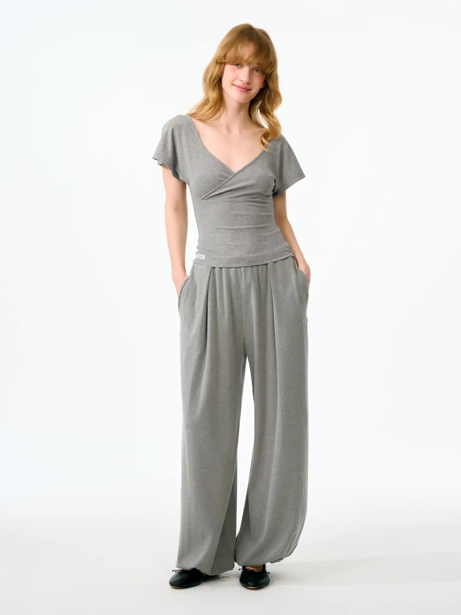 FirstFloor Second-Skin Soft Touch V-Neck Tee | Canton Collective