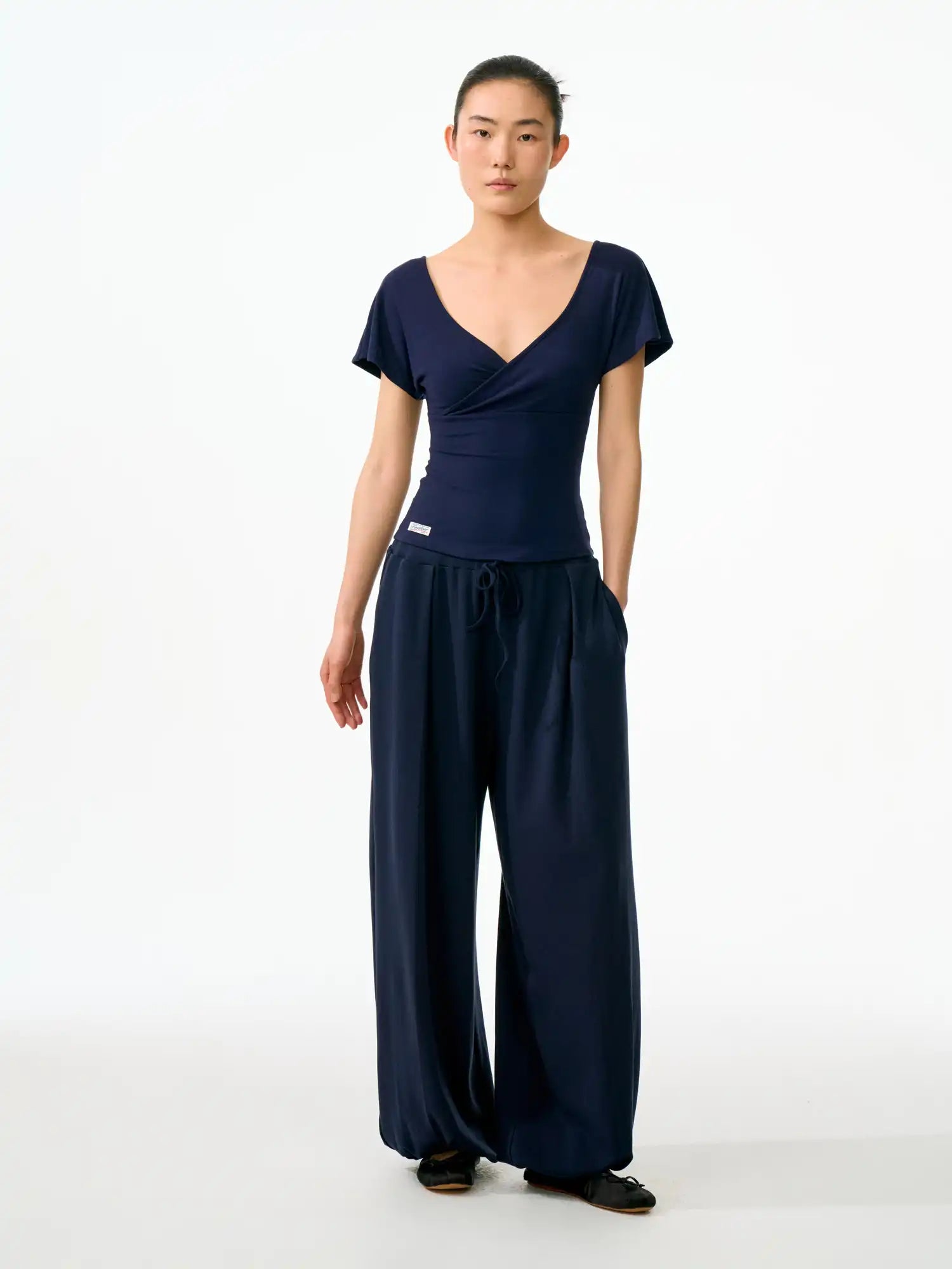 FirstFloor Second-Skin Soft Touch V-Neck Tee | Canton Collective