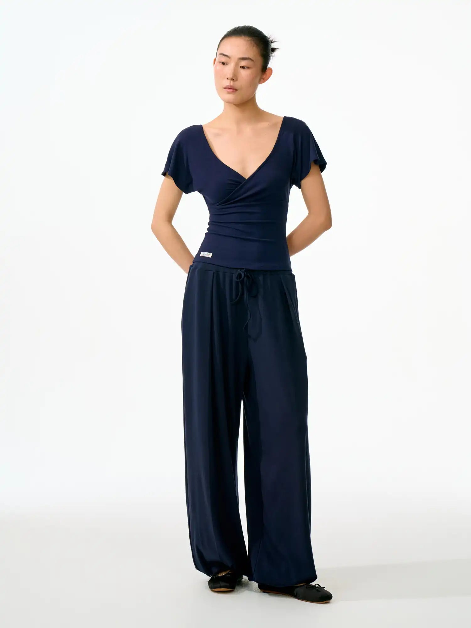 FirstFloor Second-Skin Soft Touch V-Neck Tee | Canton Collective