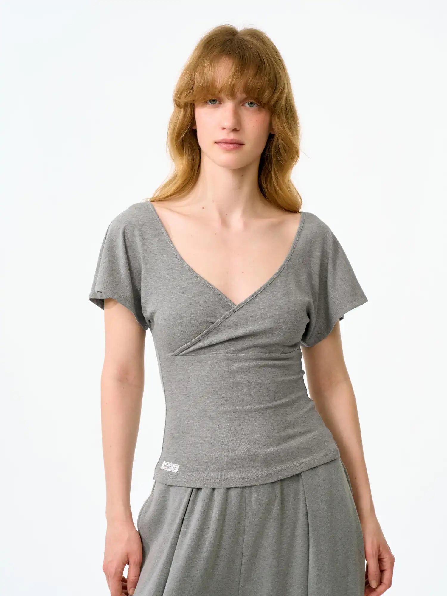 FirstFloor Second-Skin Soft Touch V-Neck Tee | Canton Collective