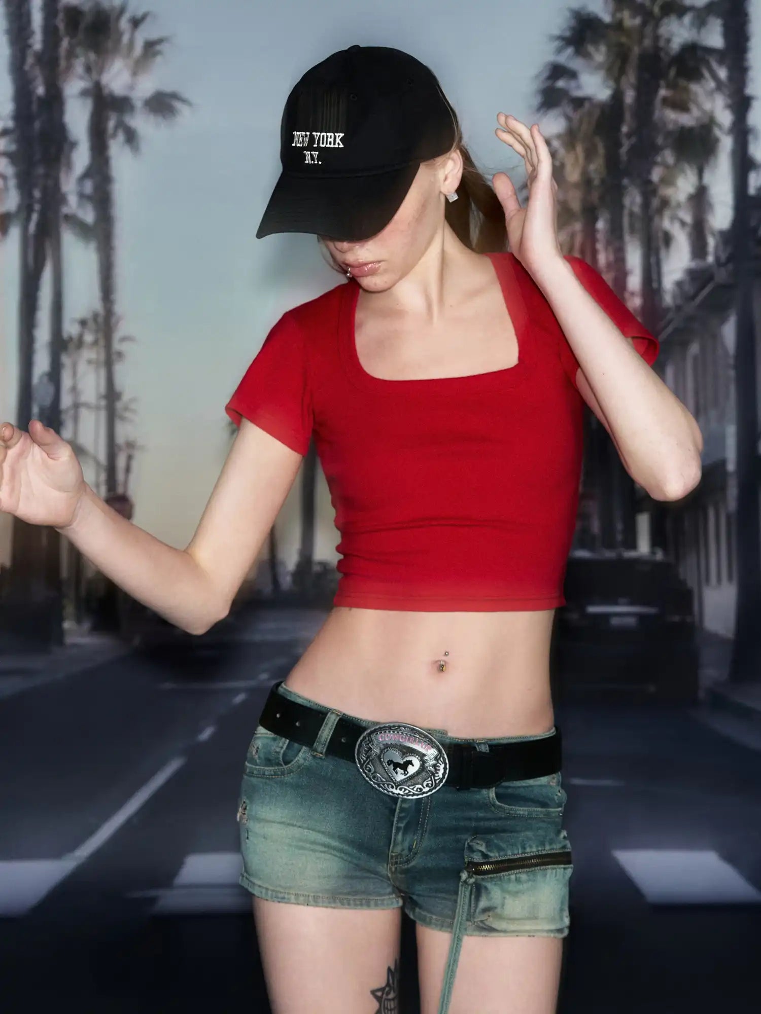 Deleteex Sexy Back Crop Tee | Canton Collective