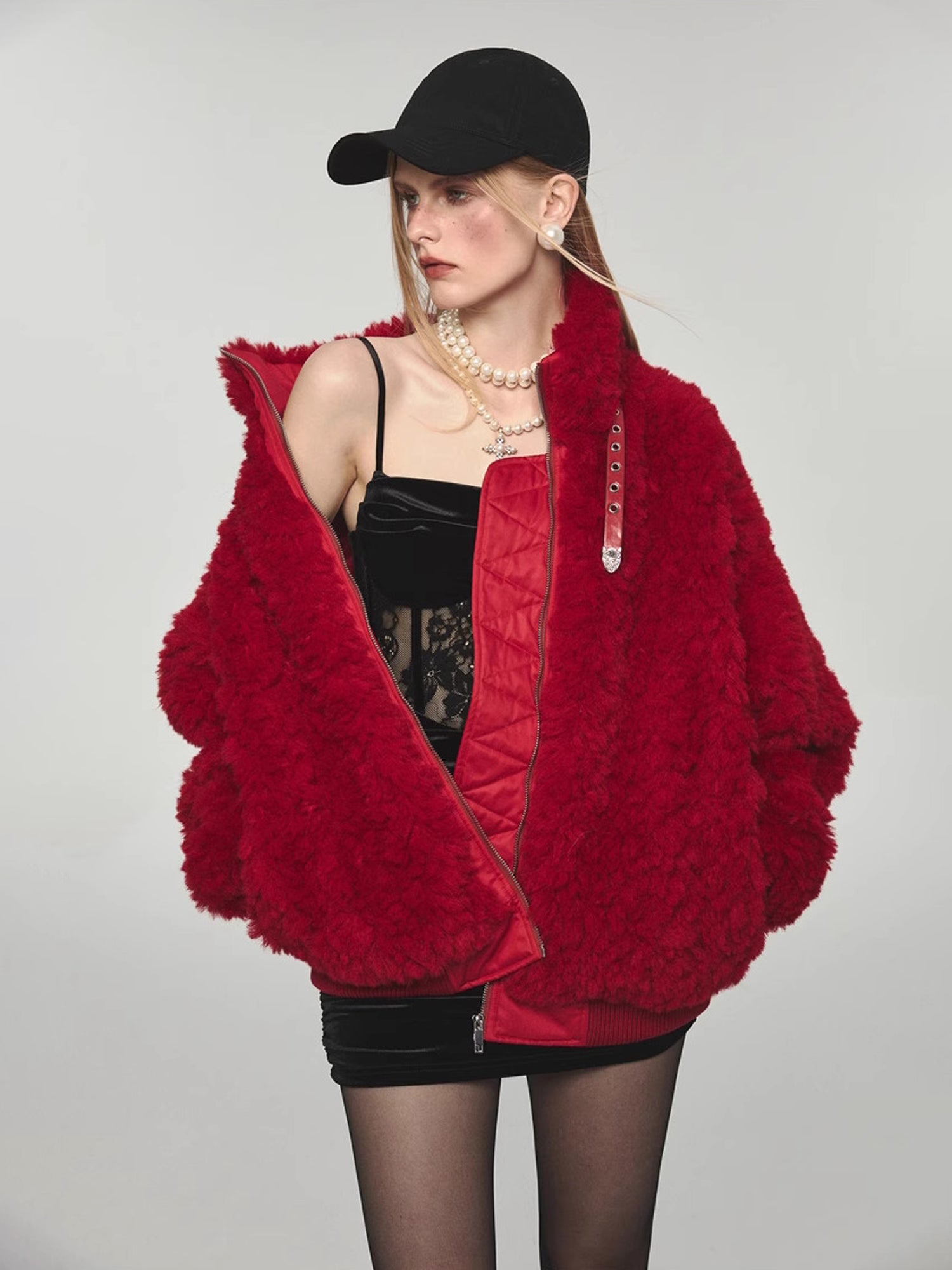 1Jinn Studio Shearling Bomber Jacket | Canton Collective