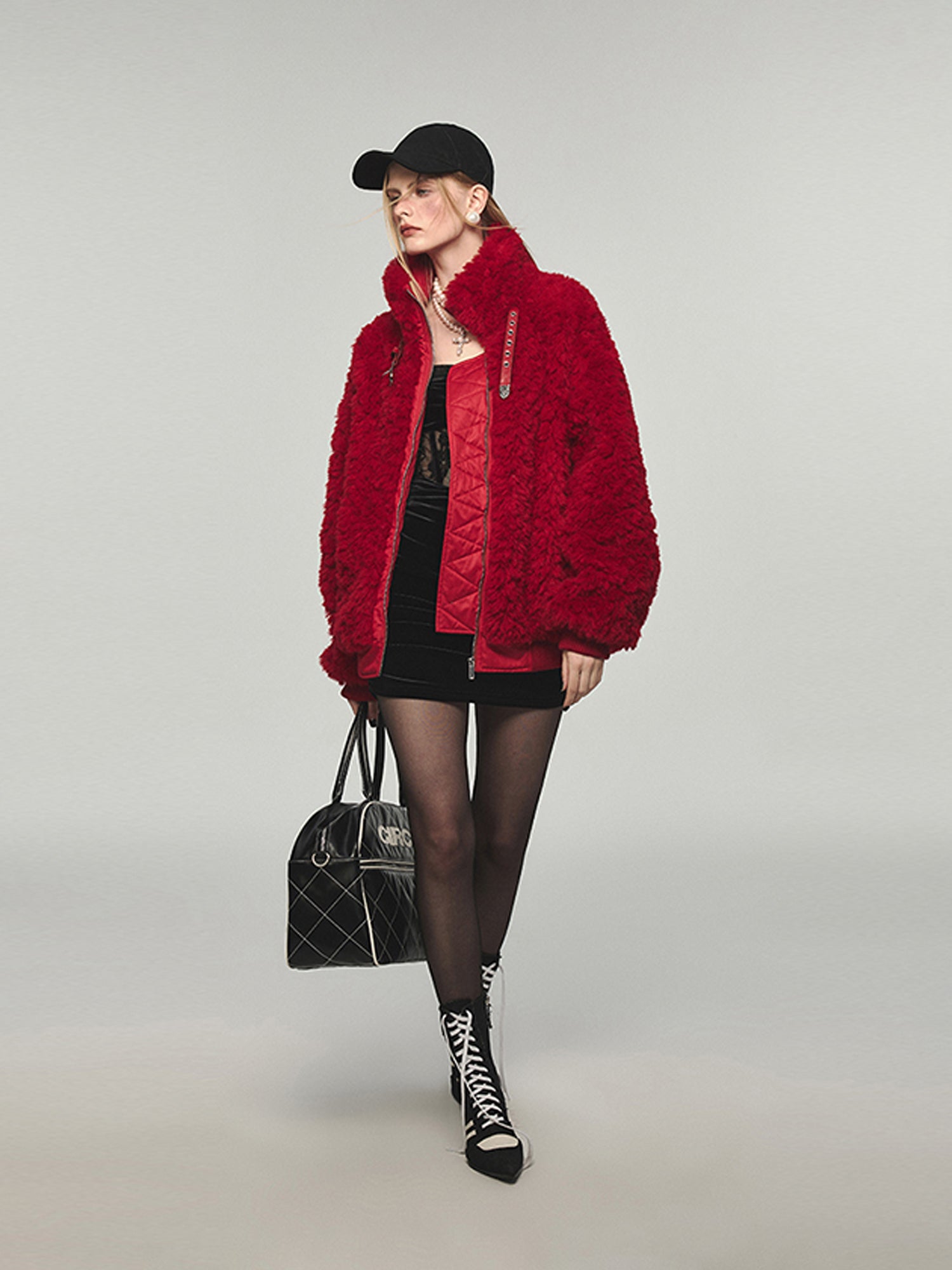 1Jinn Studio Shearling Bomber Jacket | Canton Collective