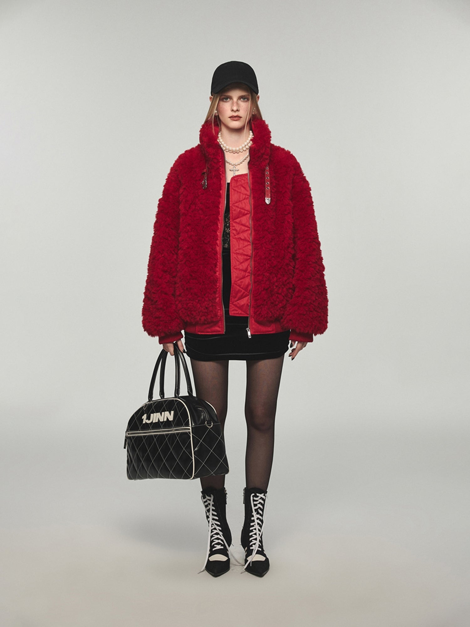 1Jinn Studio Shearling Bomber Jacket | Canton Collective