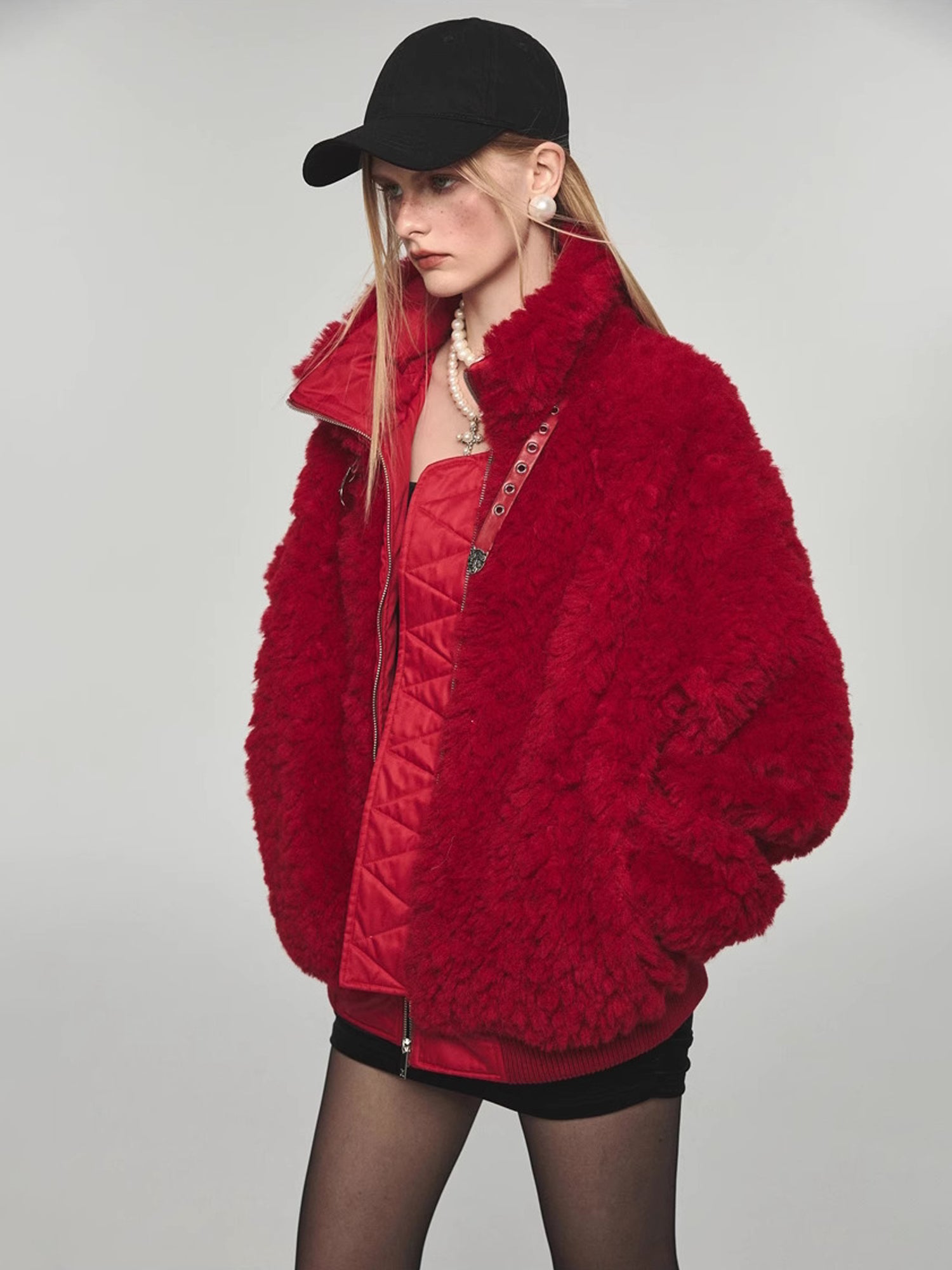 1Jinn Studio Shearling Bomber Jacket | Canton Collective