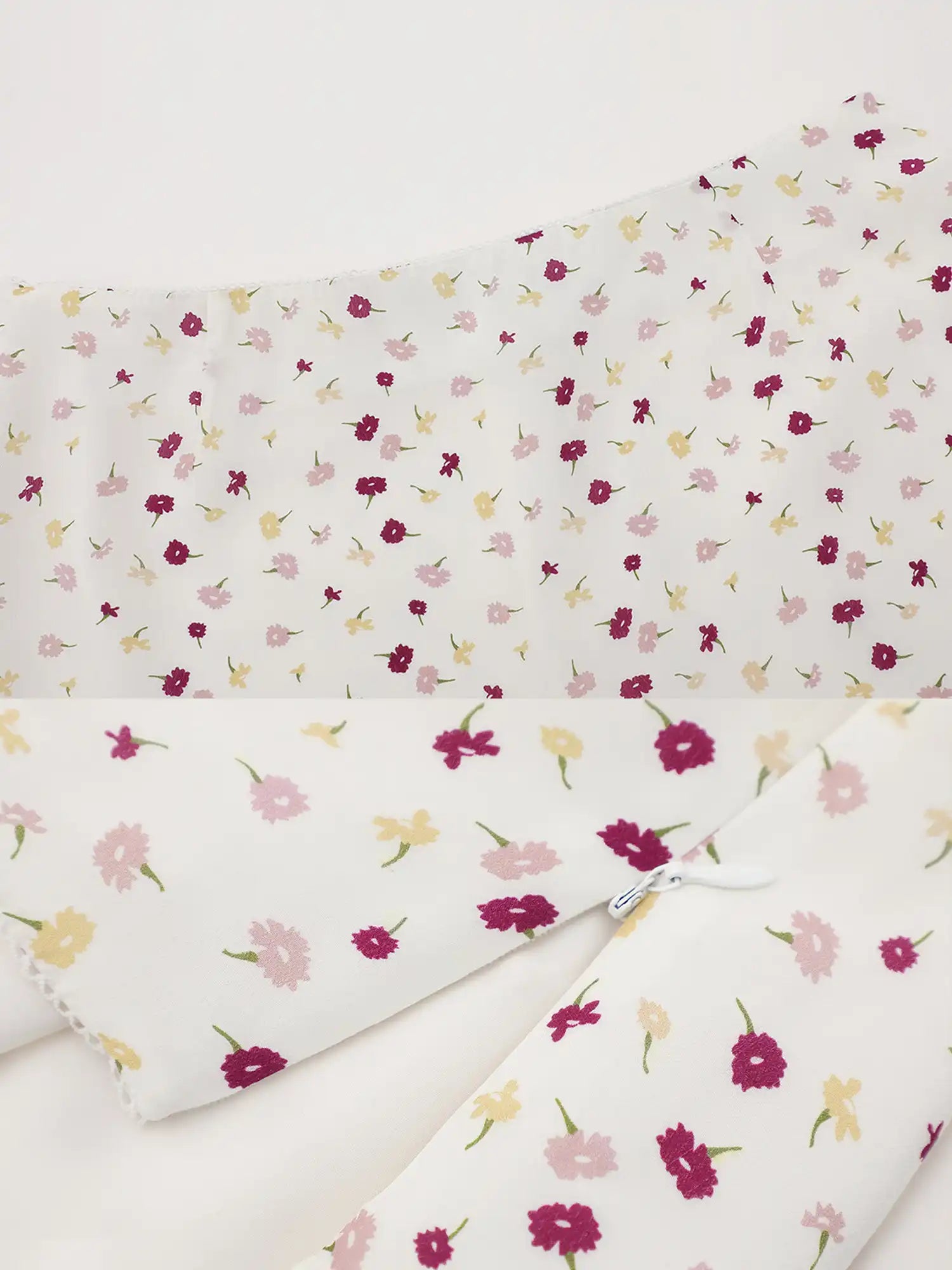 FirstFloor Sheer A-Line Floral Print Bodycon Mesh Mini Skirt | Canton Collective