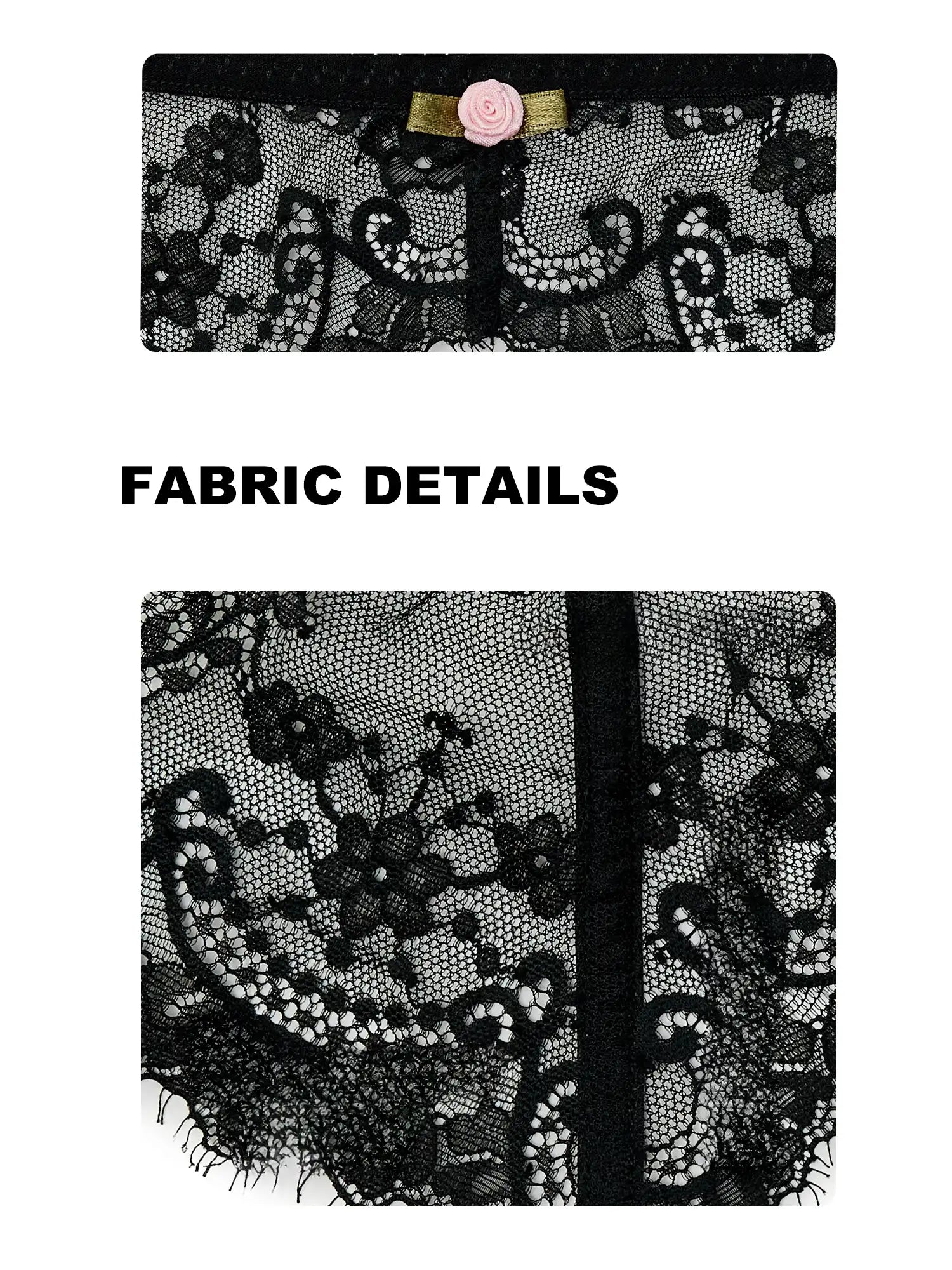 1Jinn Studio Sheer Lace Garter Belt Waist | Canton Collective