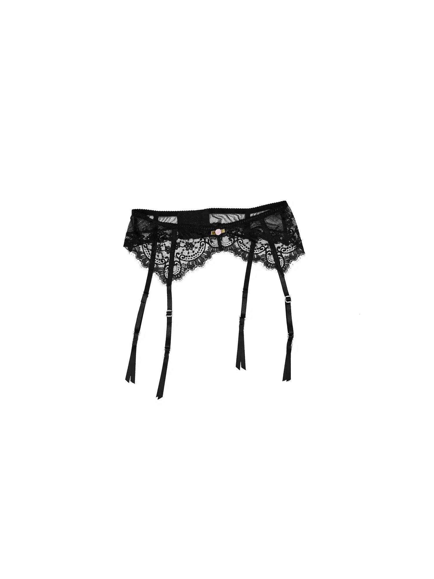 1Jinn Studio Sheer Lace Garter Belt Waist | Canton Collective