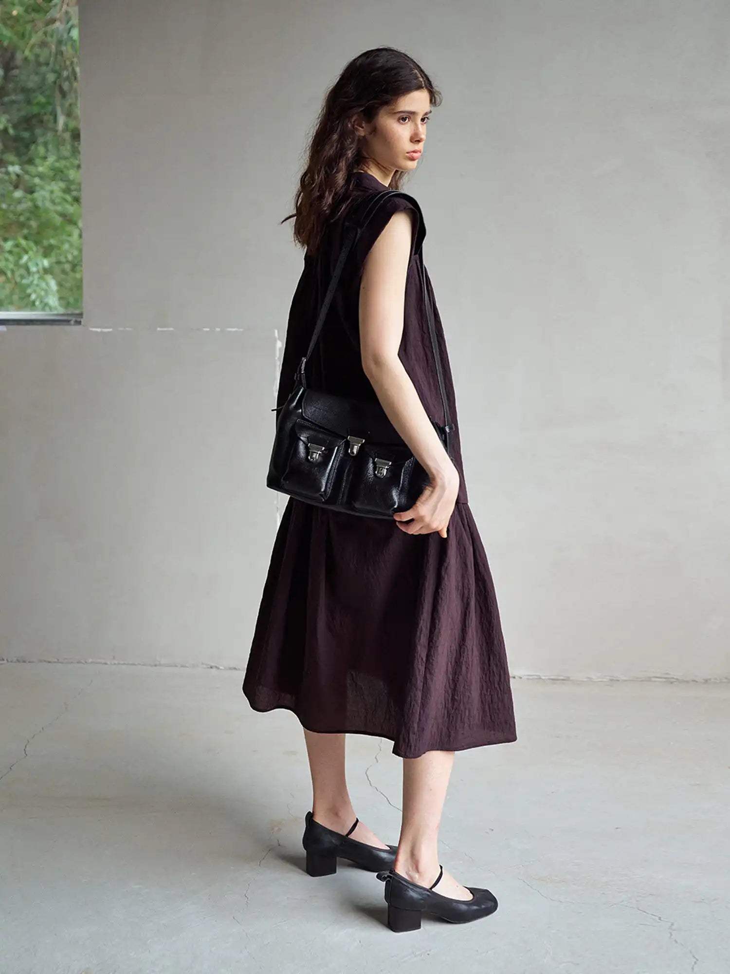 CantonCollective Design Sheer Sleeveless Button Down Shirt | Canton Collective
