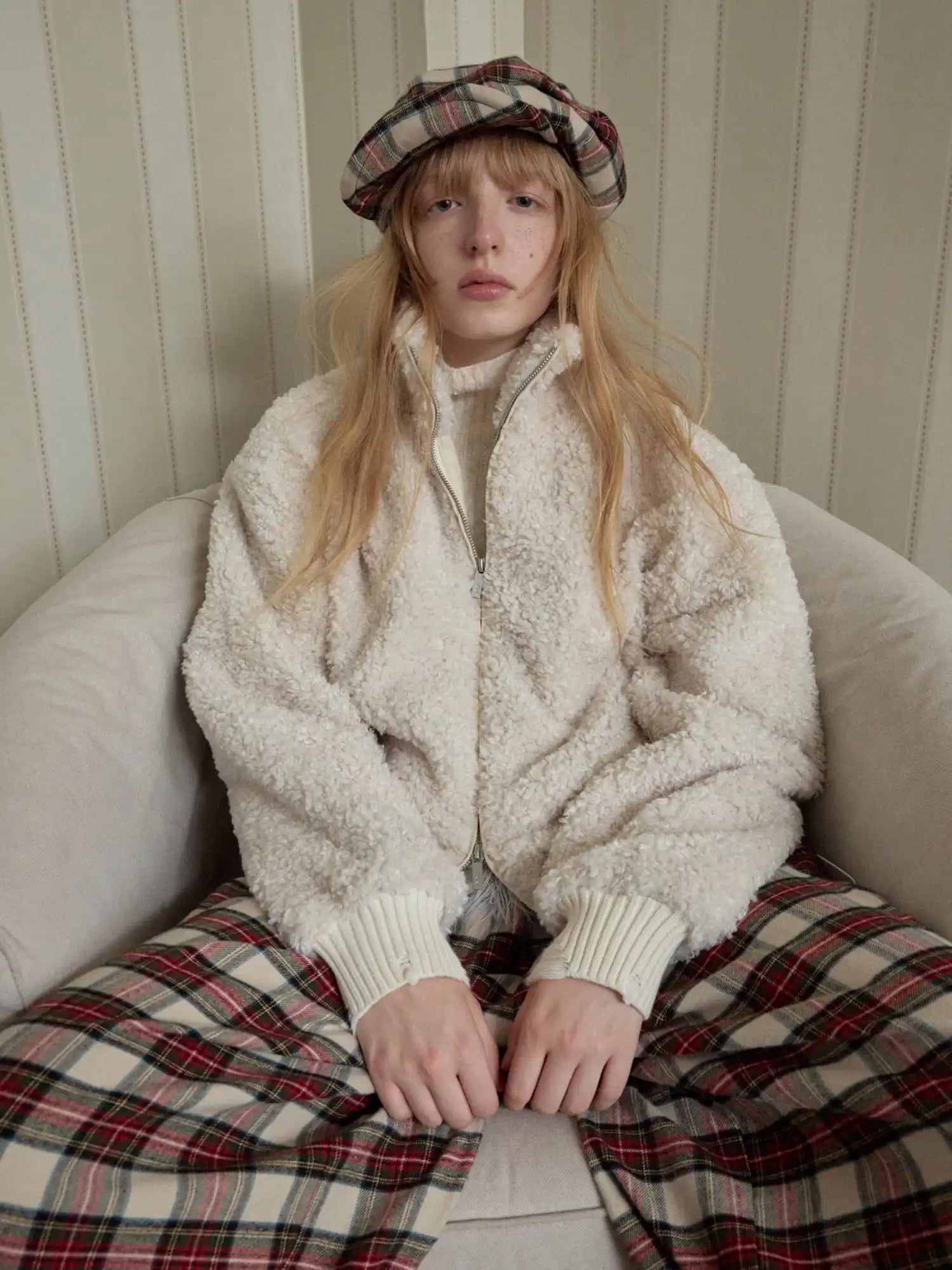 1Jinn Studio Sherpa Crop Coat | Canton Collective