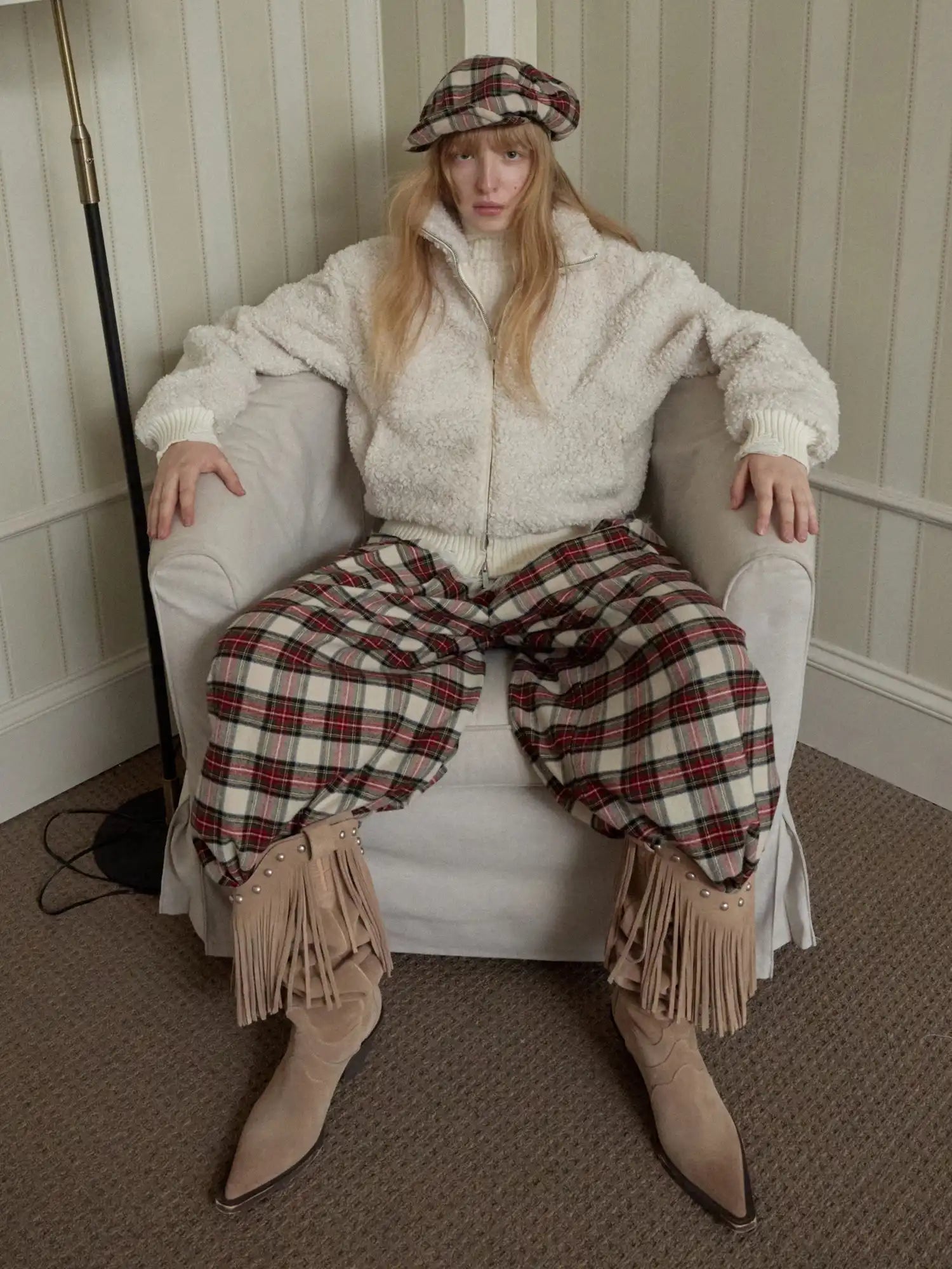 1Jinn Studio Sherpa Crop Coat | Canton Collective