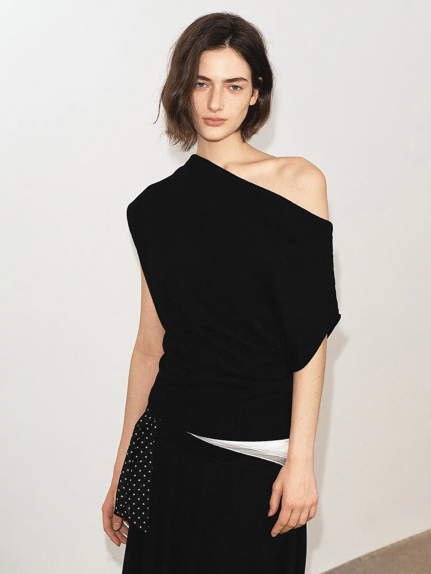 Ayo Short Sleeve Off Shoulder Knit Top | Canton Collective