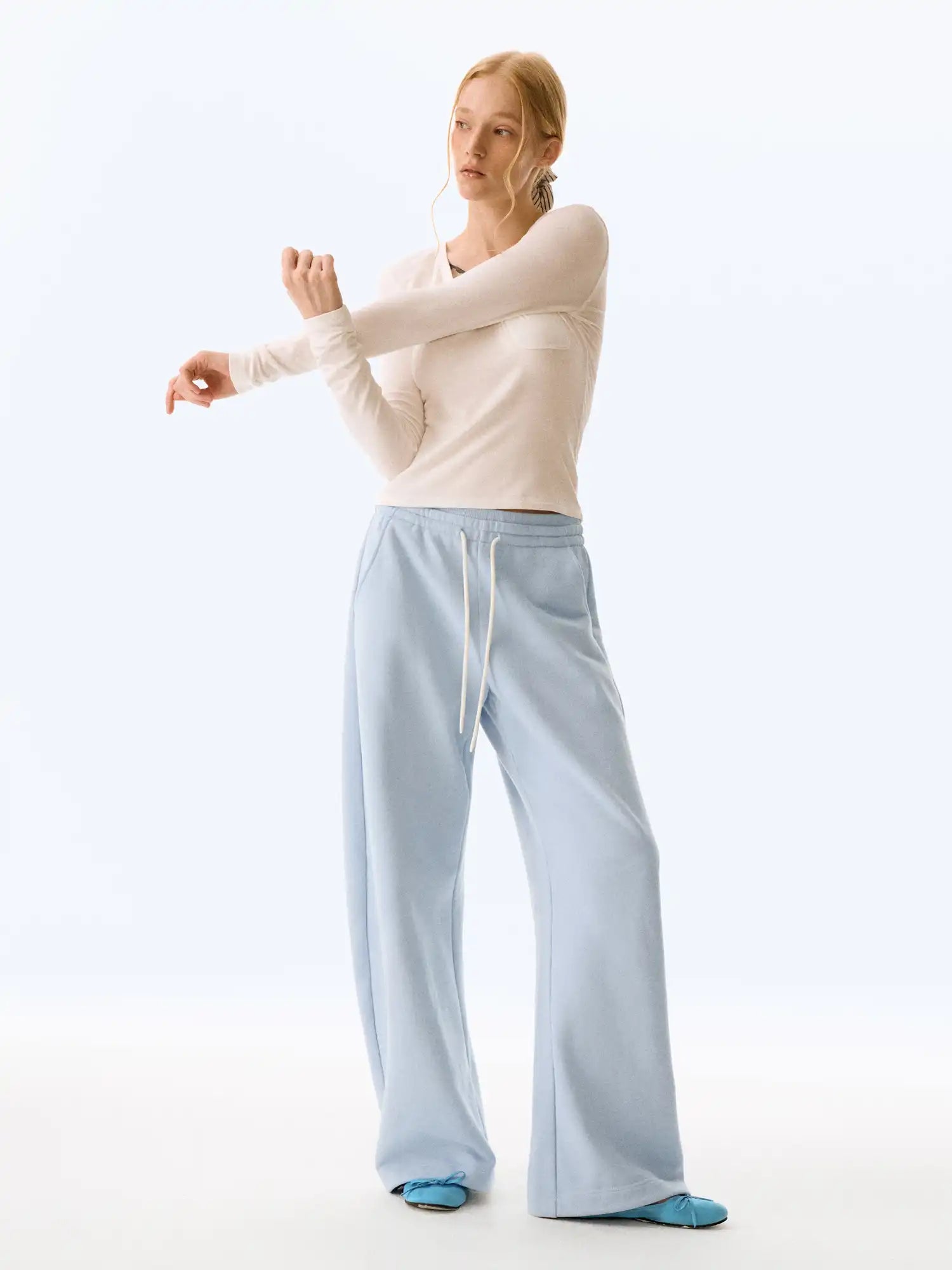 FirstFloor Silky V-Neck Base Top | Canton Collective