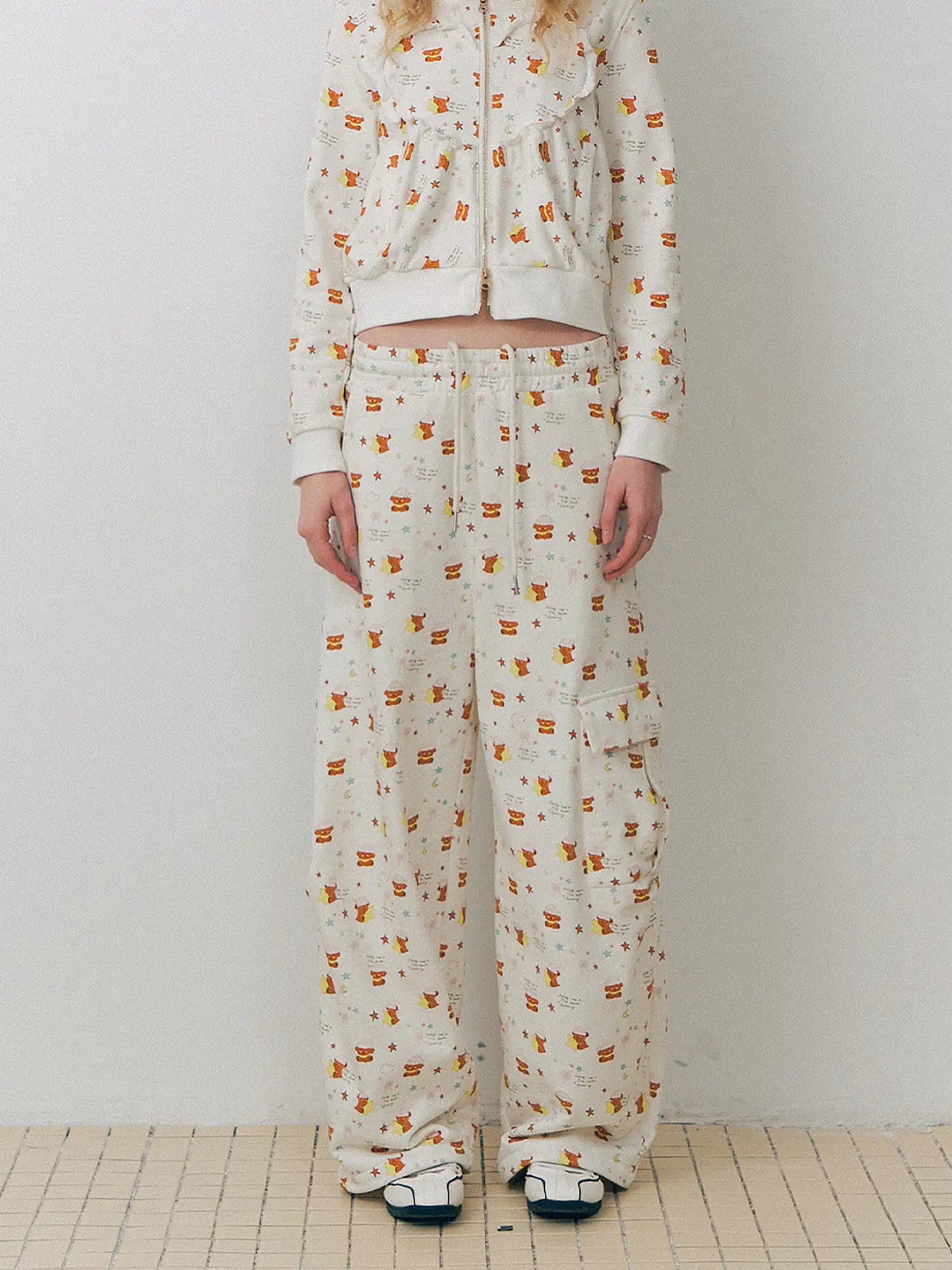 Deleteex Sleep Party Wide Leg Pajama Pants | Canton Collective