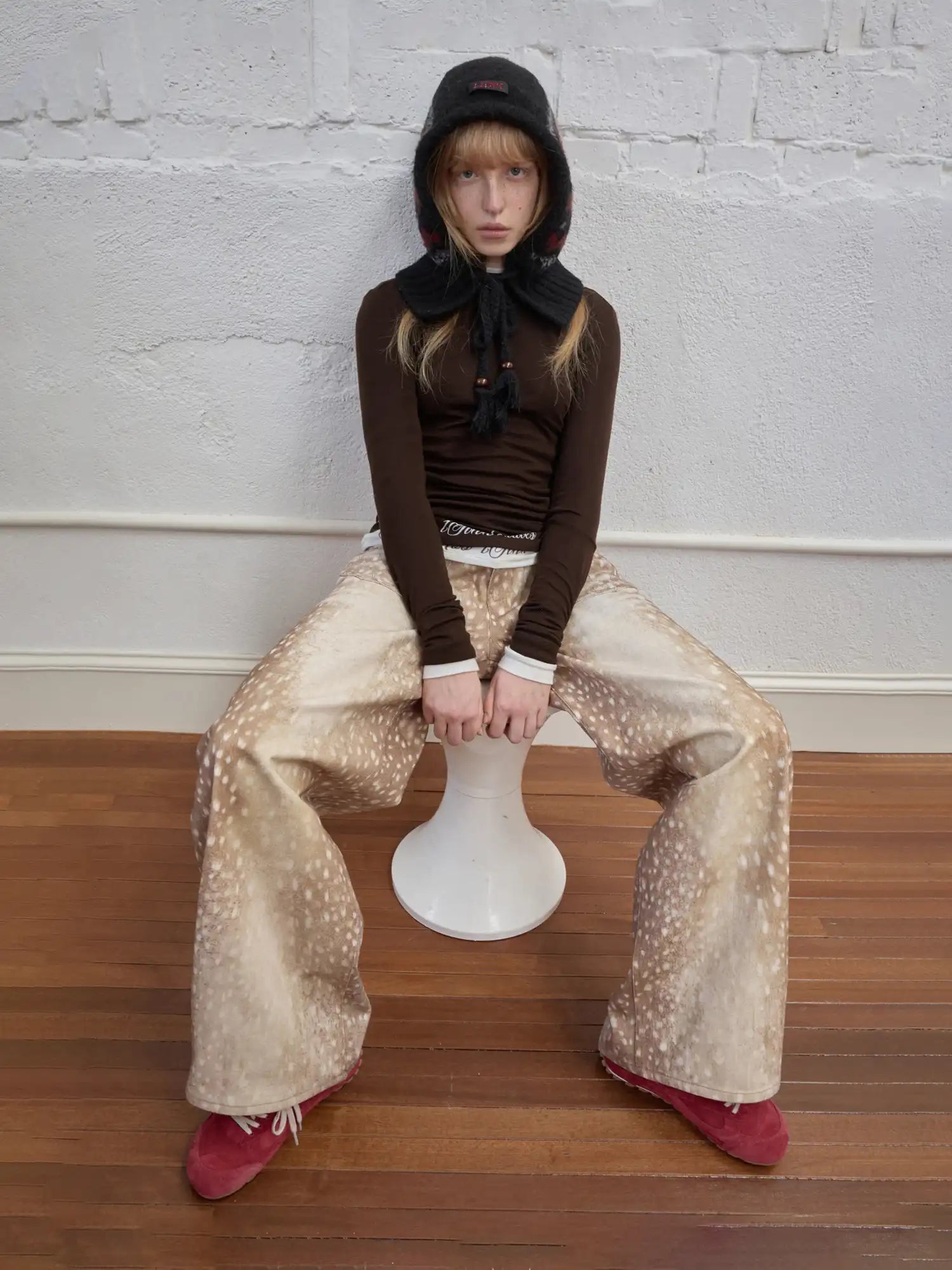 1Jinn Studio Slightly Transparent Lettering Top | Canton Collective