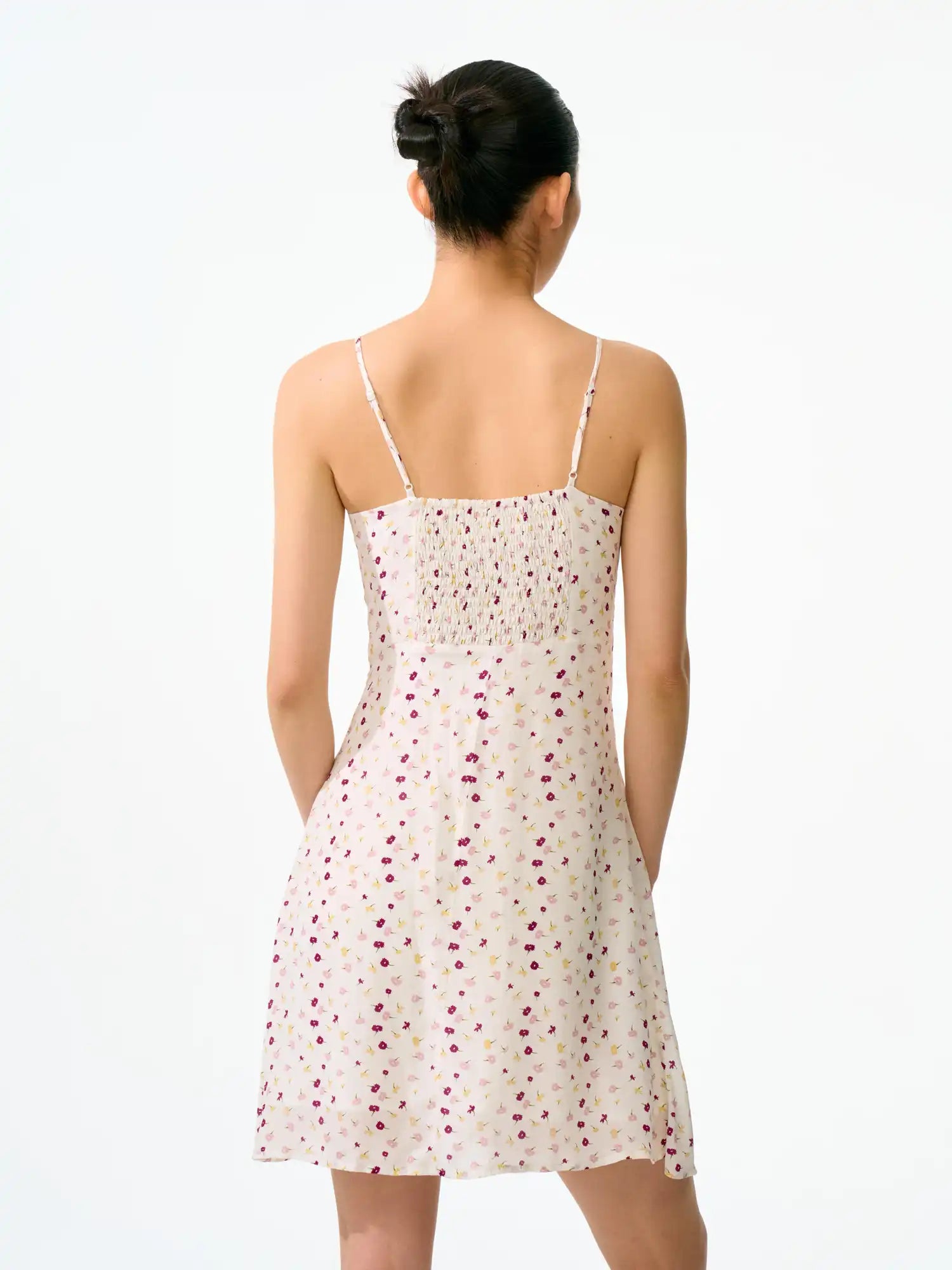 FirstFloor Slouchy Chic Tencel Mesh Mini Slip Dress | Canton Collective