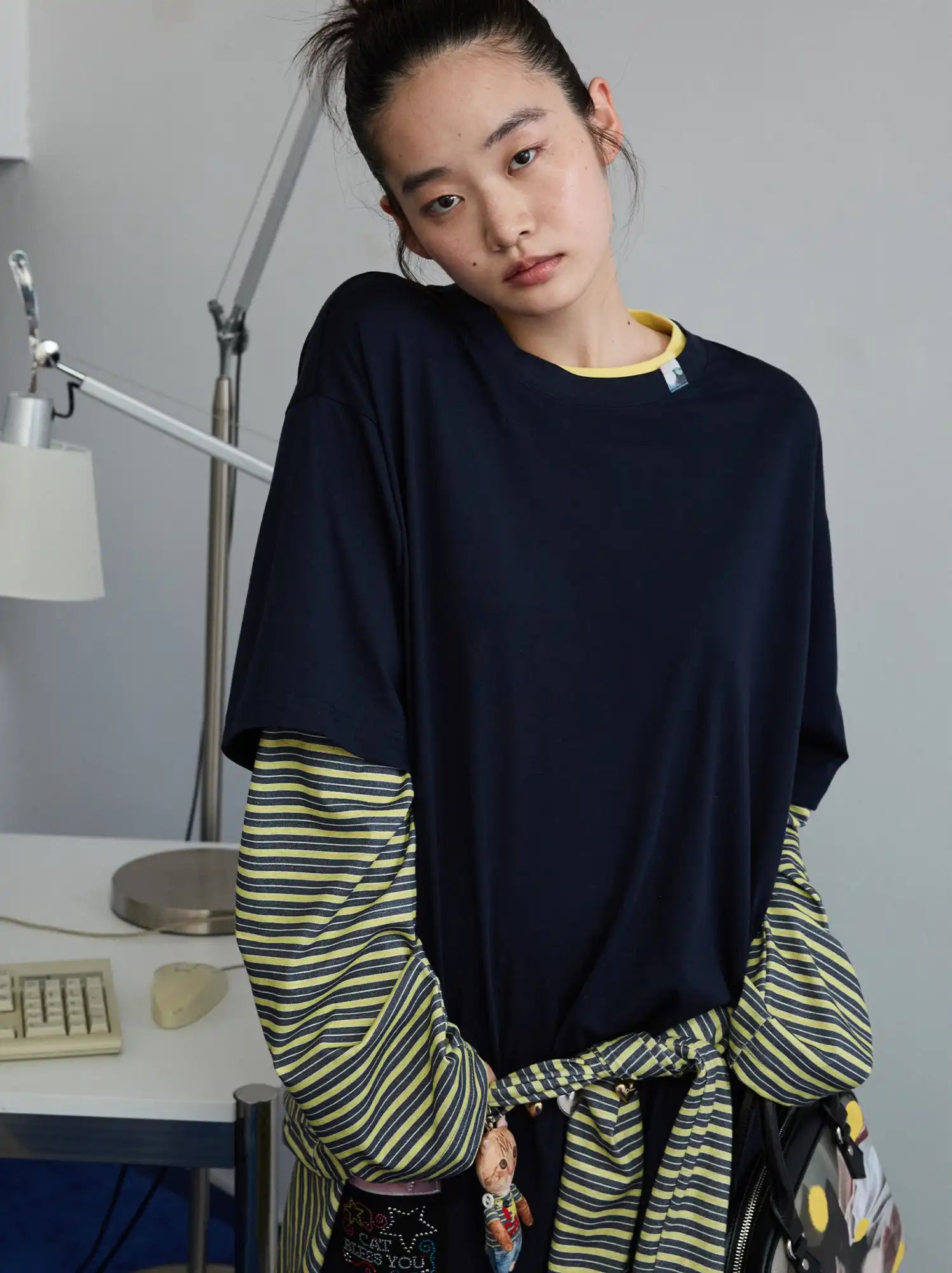 1Jinn Studio Slouchy Stripe long Sleeve Top | Canton Collective