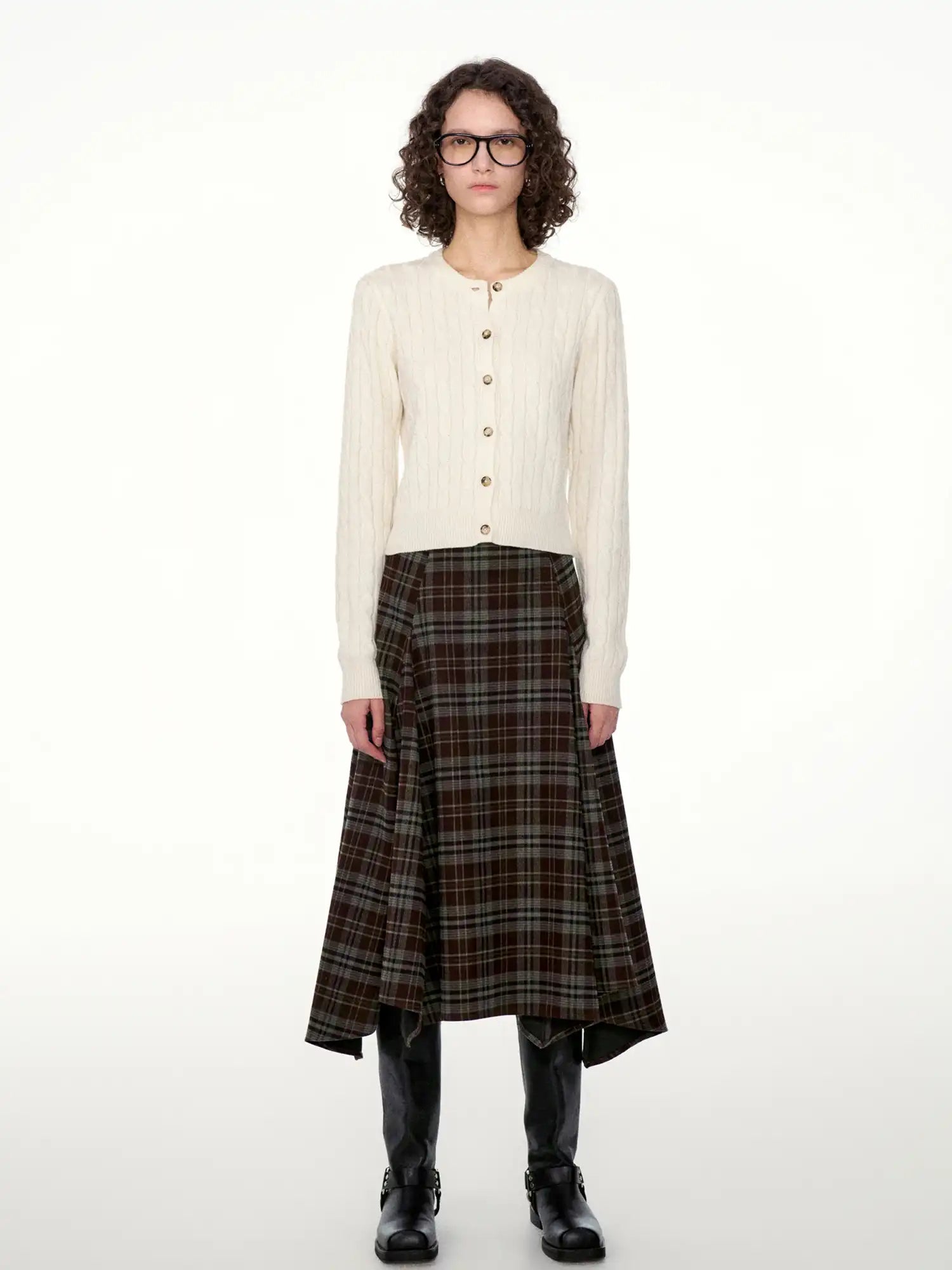 FIRST FLOOR Soft Knit Wool-Cotton Vintage Cardigan | Canton Collective