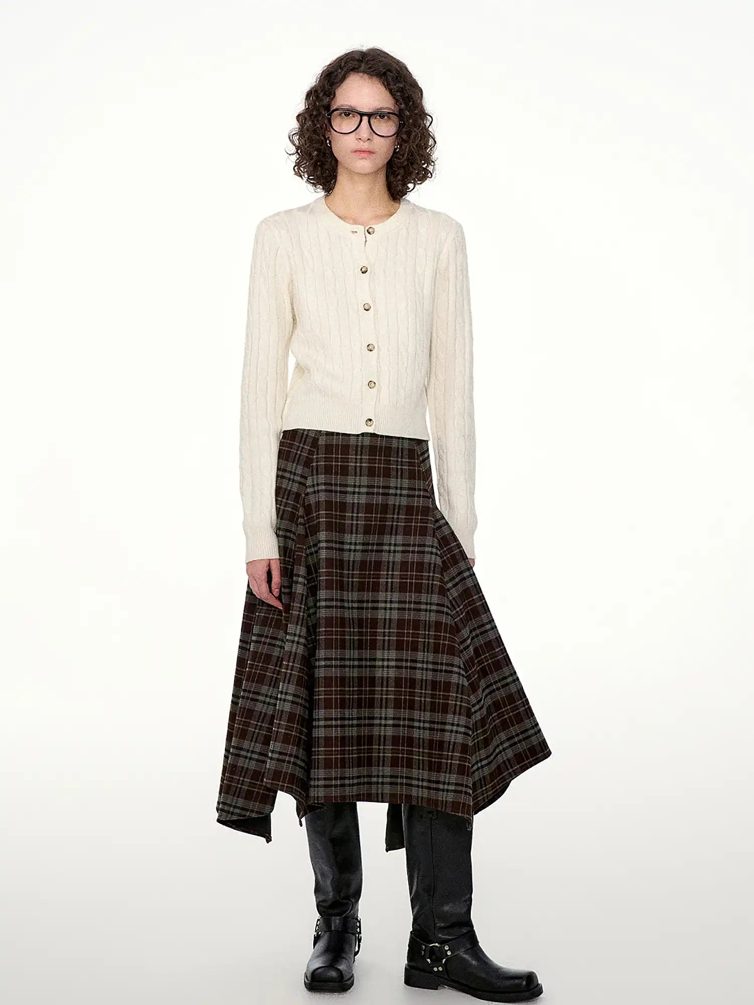 FIRST FLOOR Soft Knit Wool-Cotton Vintage Cardigan | Canton Collective