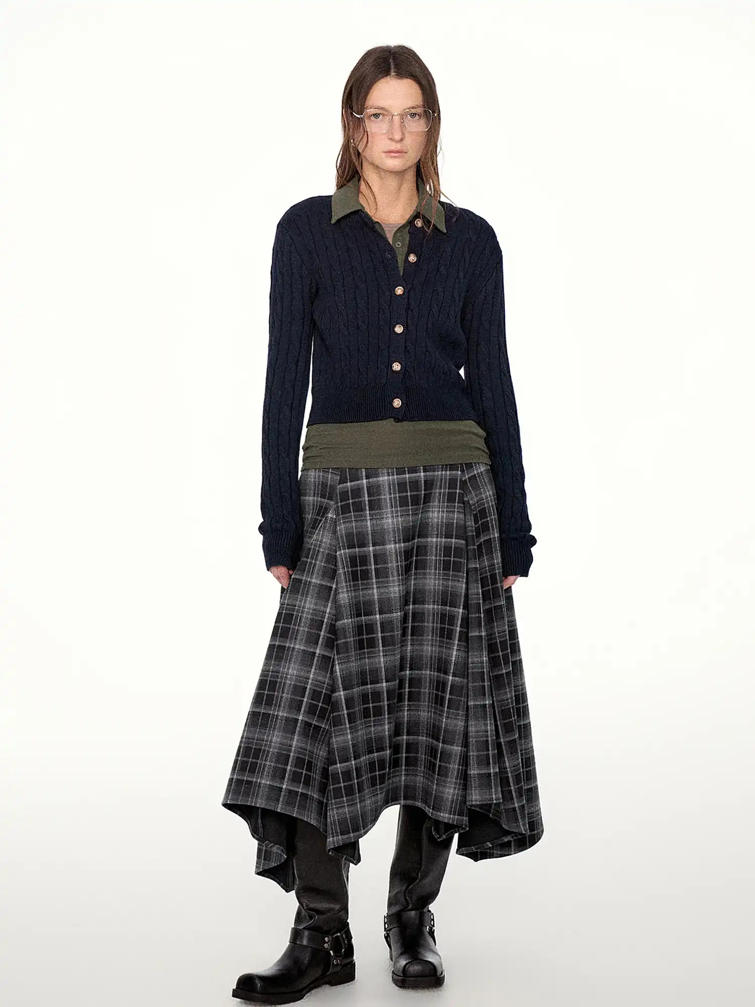 FIRST FLOOR Soft Knit Wool-Cotton Vintage Cardigan | Canton Collective