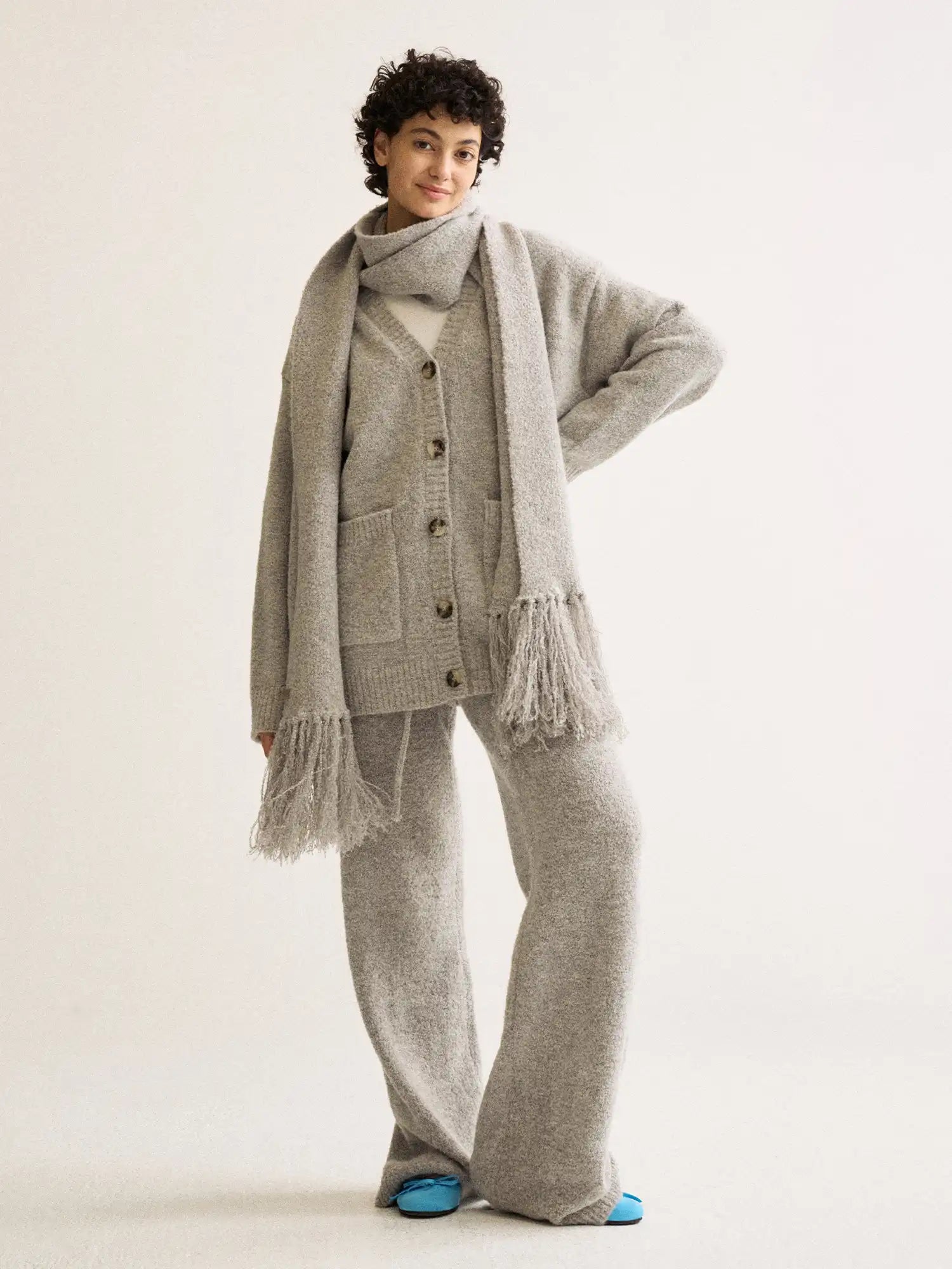 FirstFloor Soft Wool Drawstring Trousers | Canton Collective