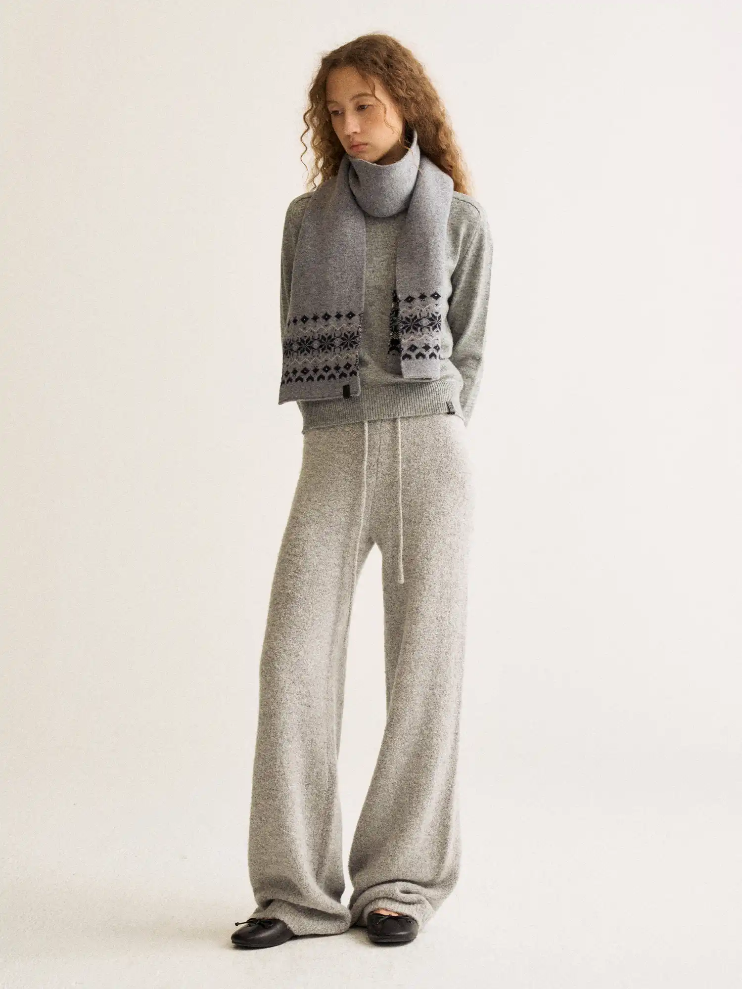 FirstFloor Soft Wool Drawstring Trousers | Canton Collective
