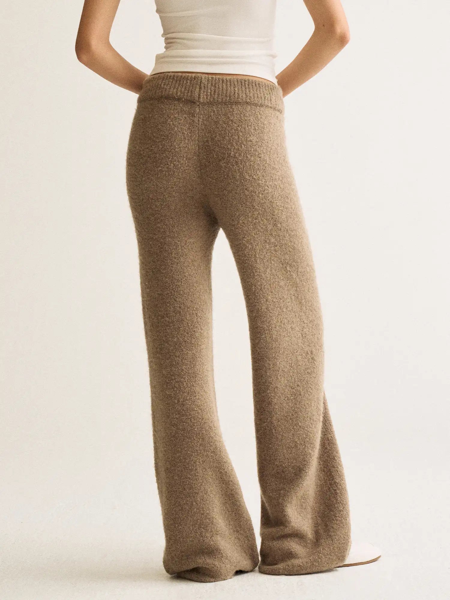 FirstFloor Soft Wool Drawstring Trousers | Canton Collective