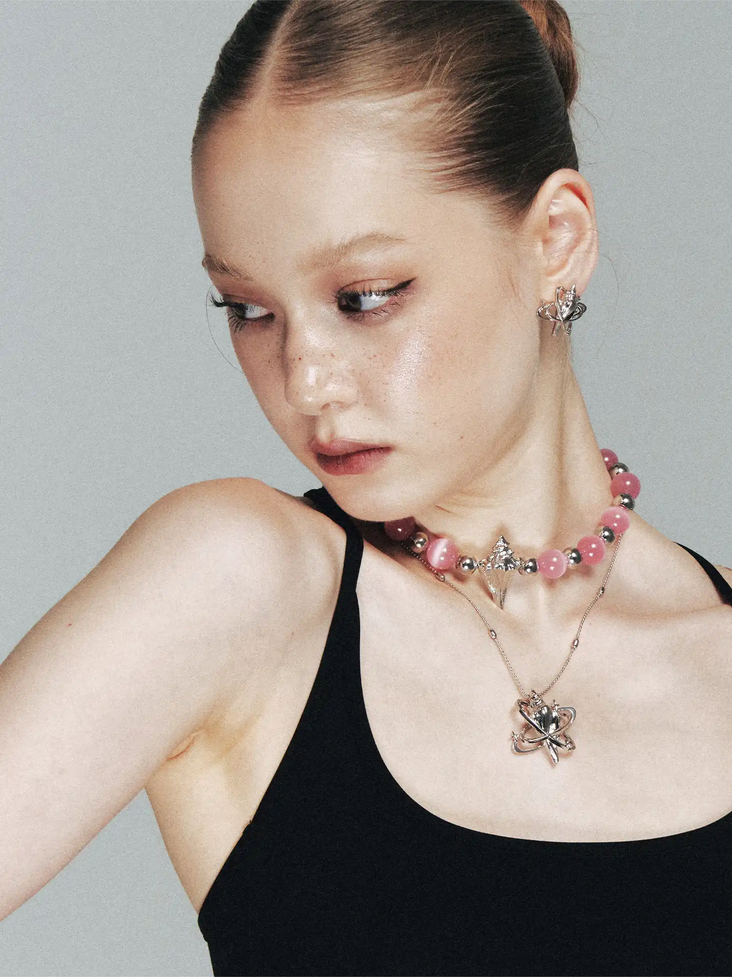 1Jinn M2M Sophisticated Shell Star Choker | Canton Collective