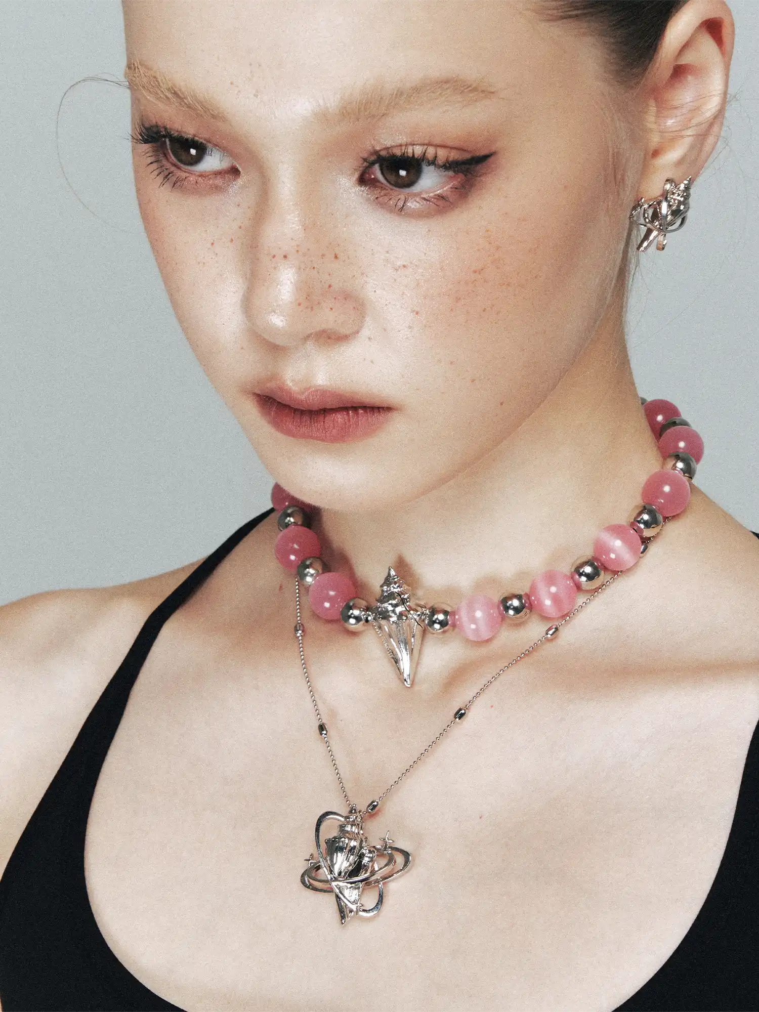 1Jinn M2M Sophisticated Shell Star Choker | Canton Collective
