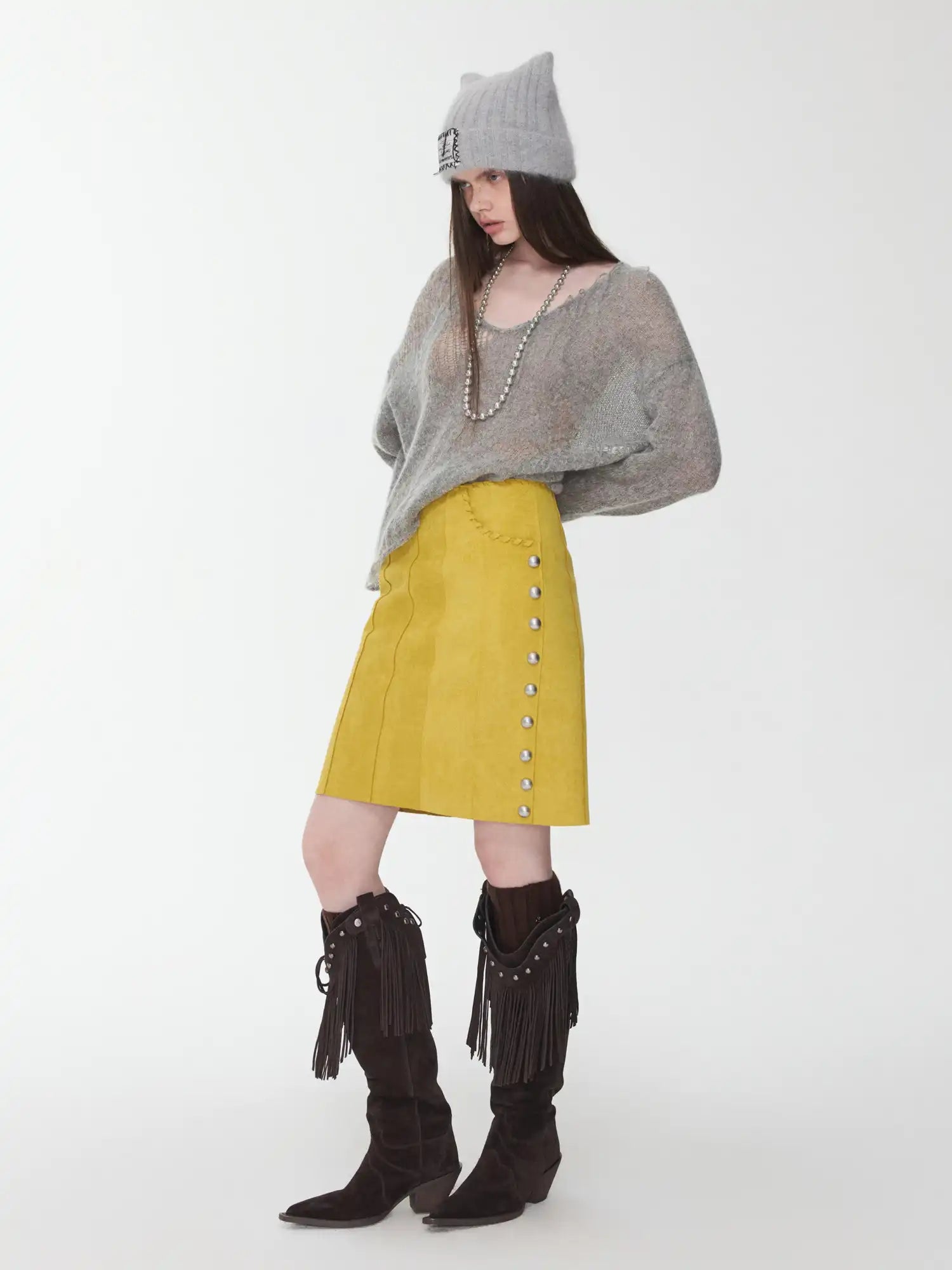 1Jinn Studio Star Cutout Knit Sweater | Canton Collective