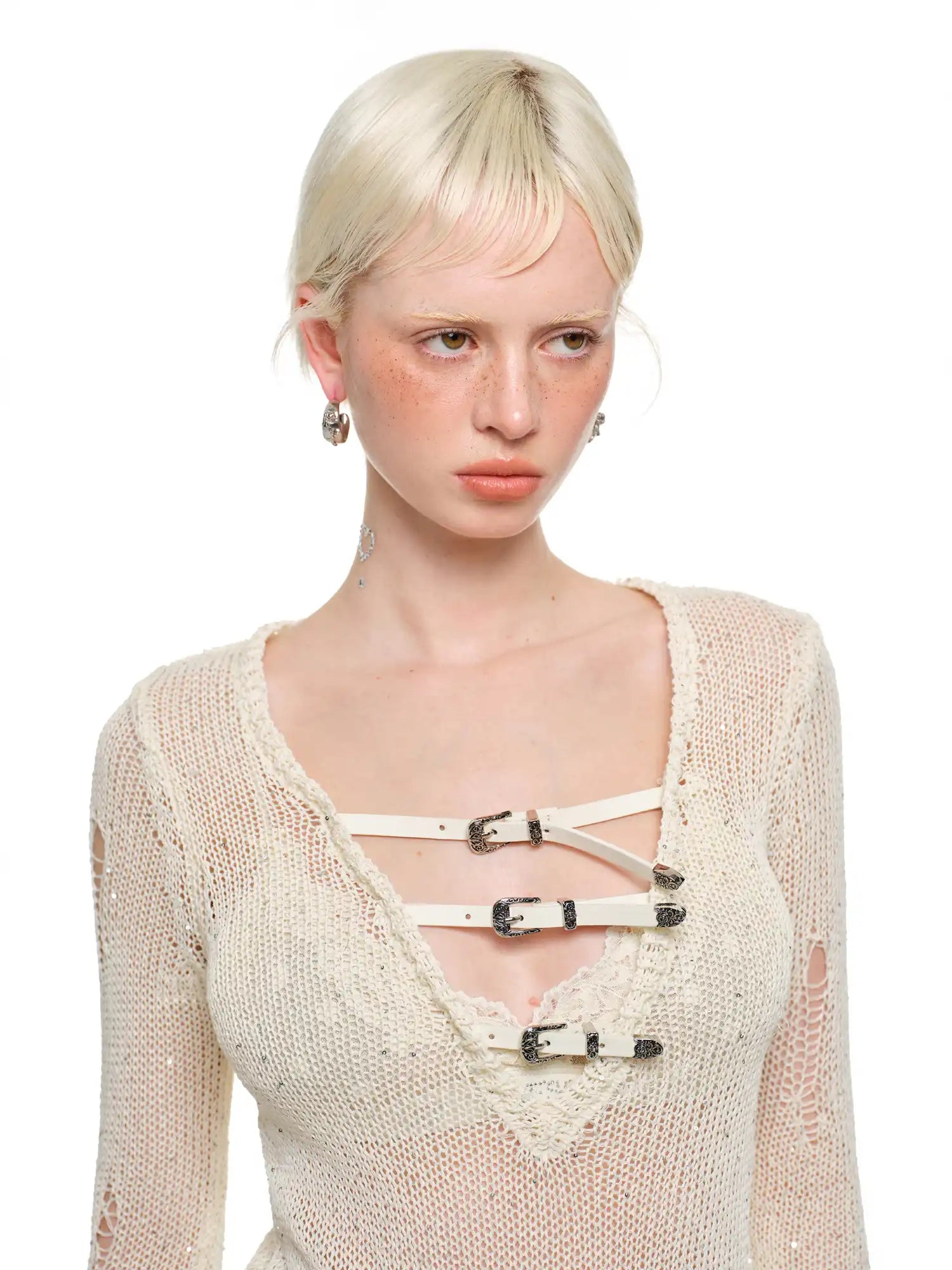 1Jinn Studio Stay Torn Knit Top | Canton Collective