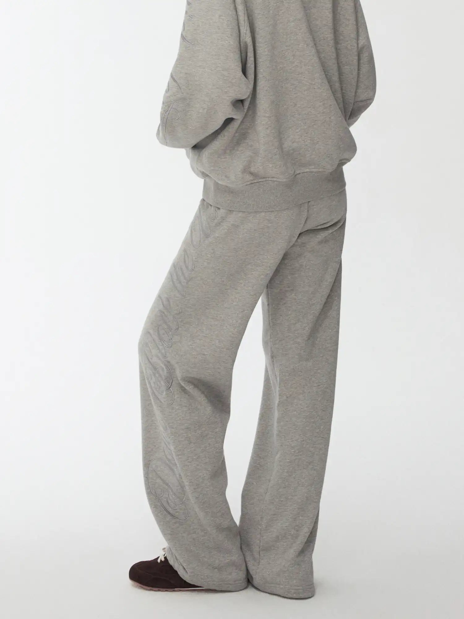 1Jinn Studio Street-Style Embroidered Sweatpants | Canton Collective