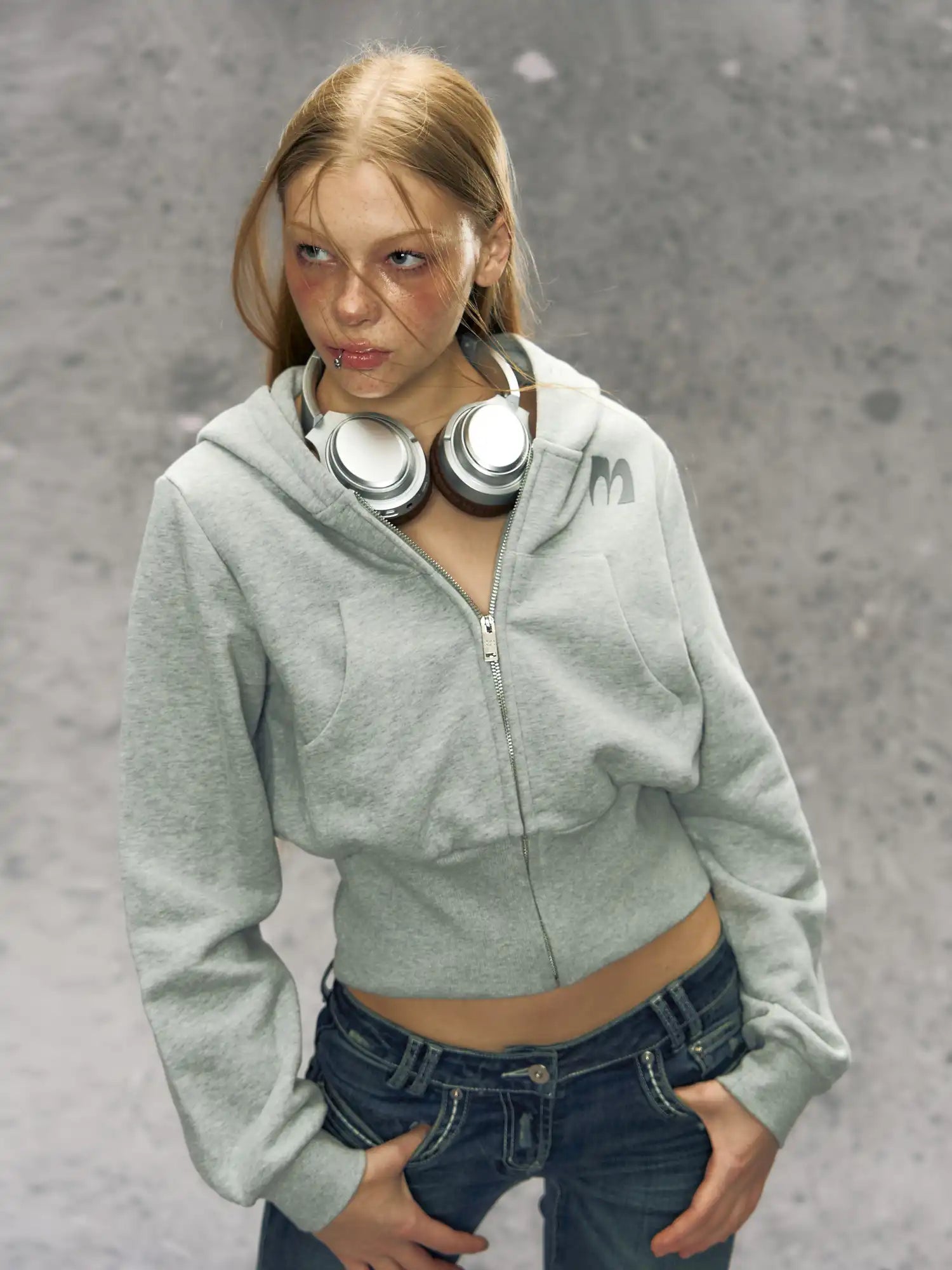 Deleteex Street Style Cropped Hoodie | Canton Collective