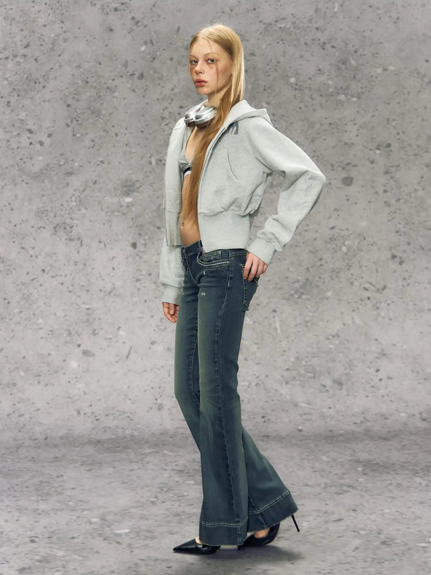 Deleteex Street Style Cropped Hoodie | Canton Collective