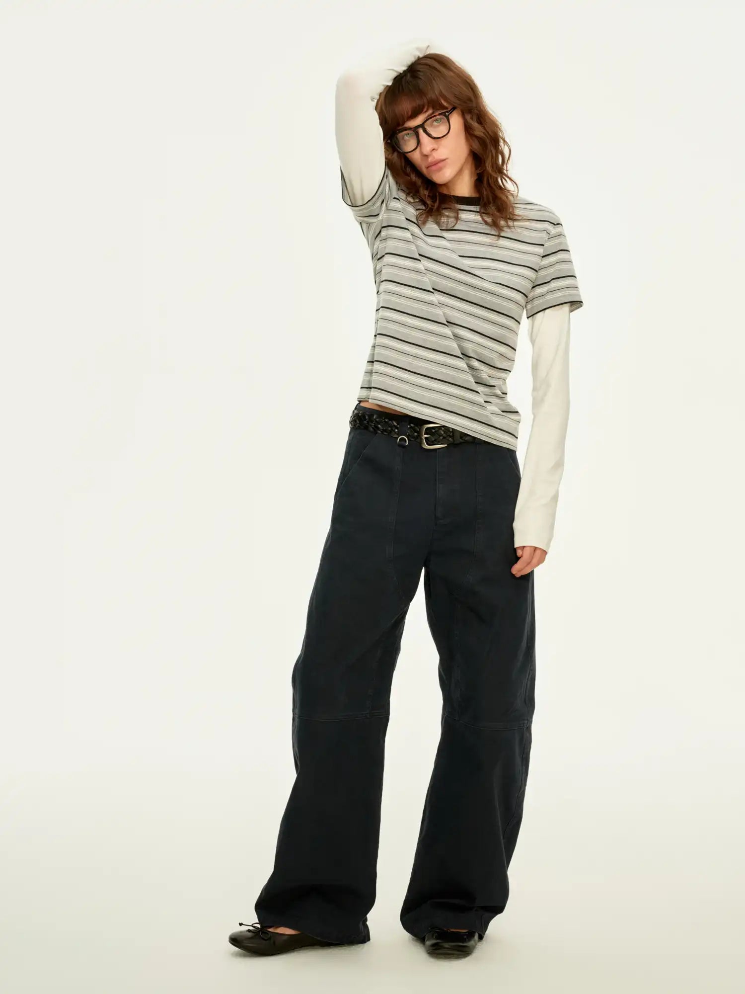 FirstFloor Stripe Mock Layer Top | Canton Collective