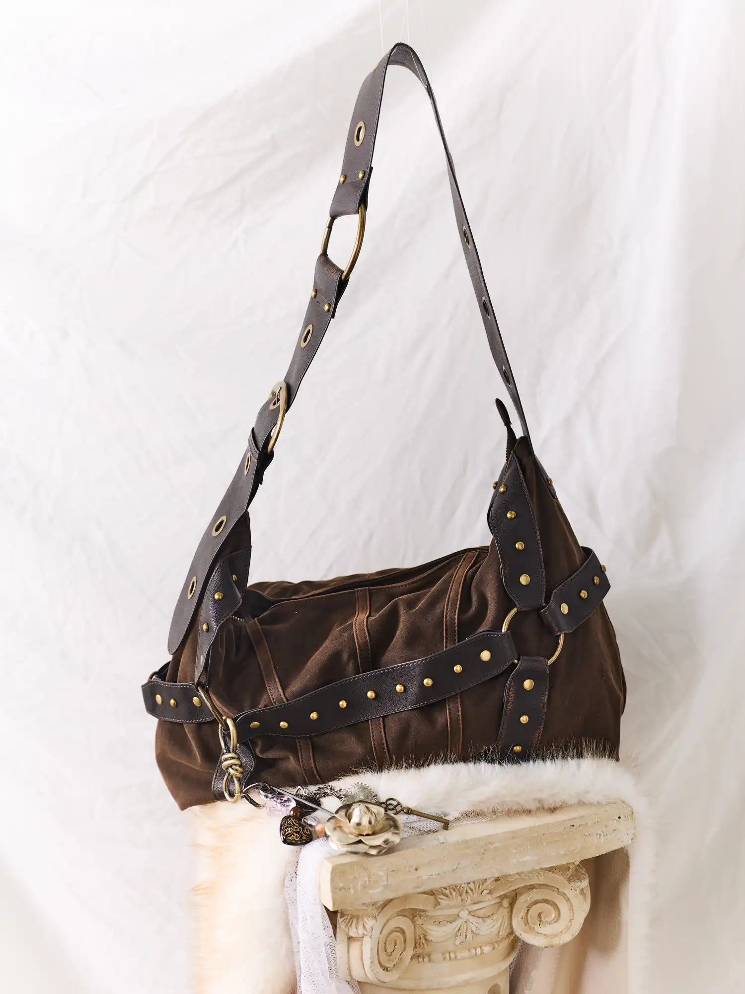 2th Desire Stud Rivet Shoulder Bag | Canton Collective