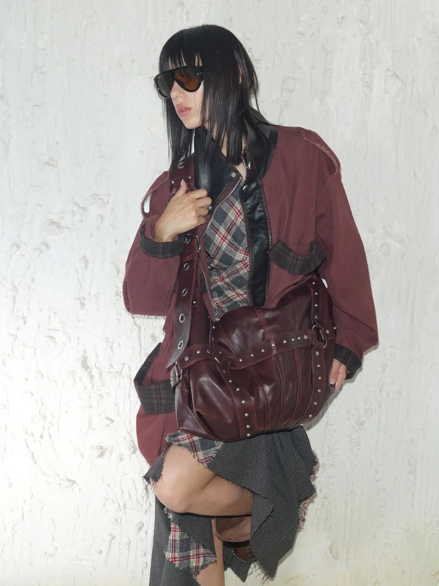 2th Desire Stud Rivet Shoulder Bag | Canton Collective