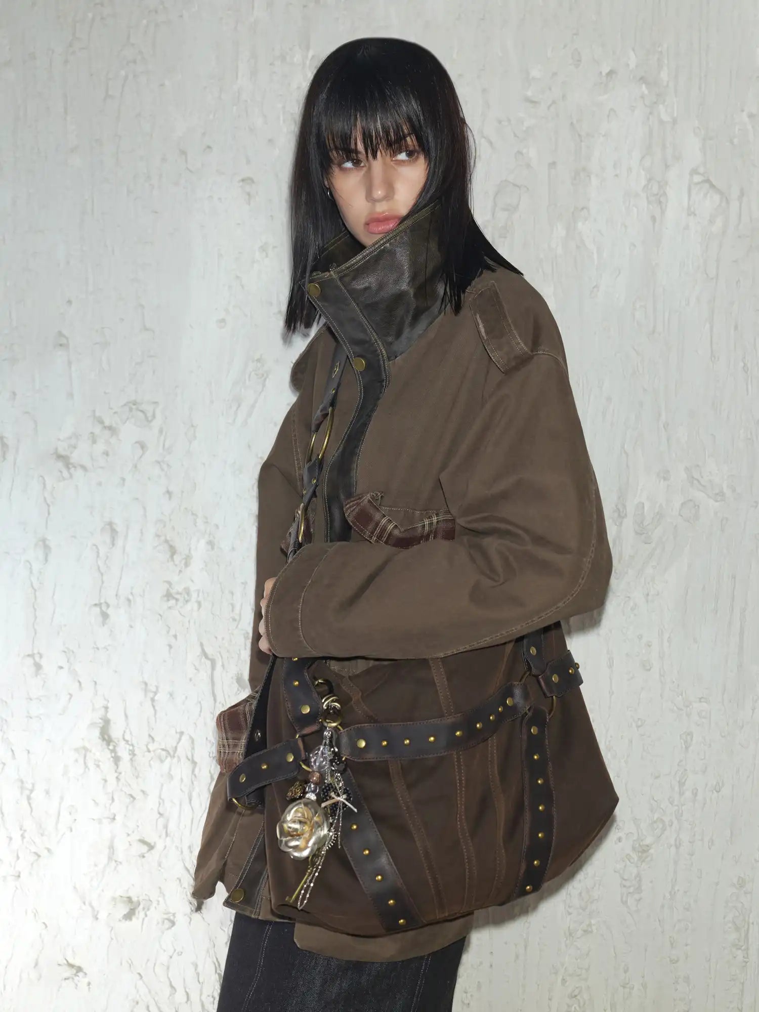 2th Desire Stud Rivet Shoulder Bag | Canton Collective