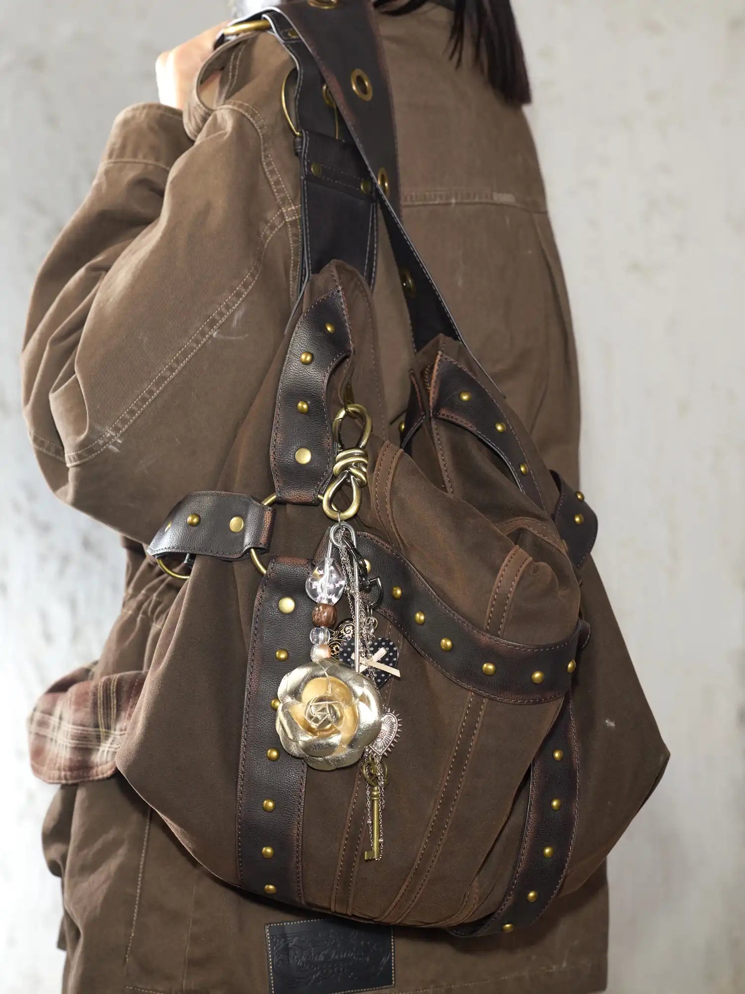 2th Desire Stud Rivet Shoulder Bag | Canton Collective