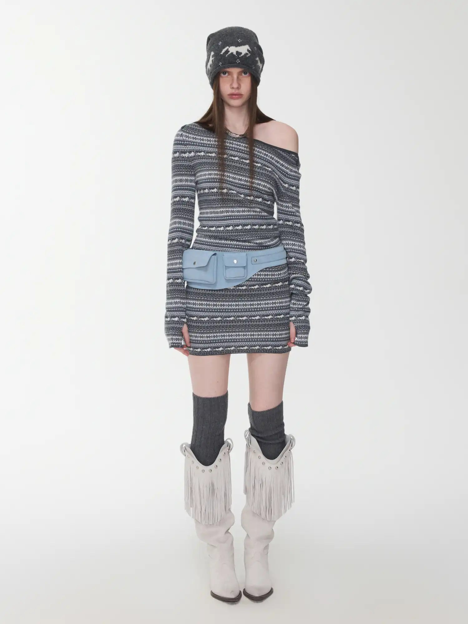 1Jinn Studio Suede Multi-Pocket Waist Bag | Canton Collective